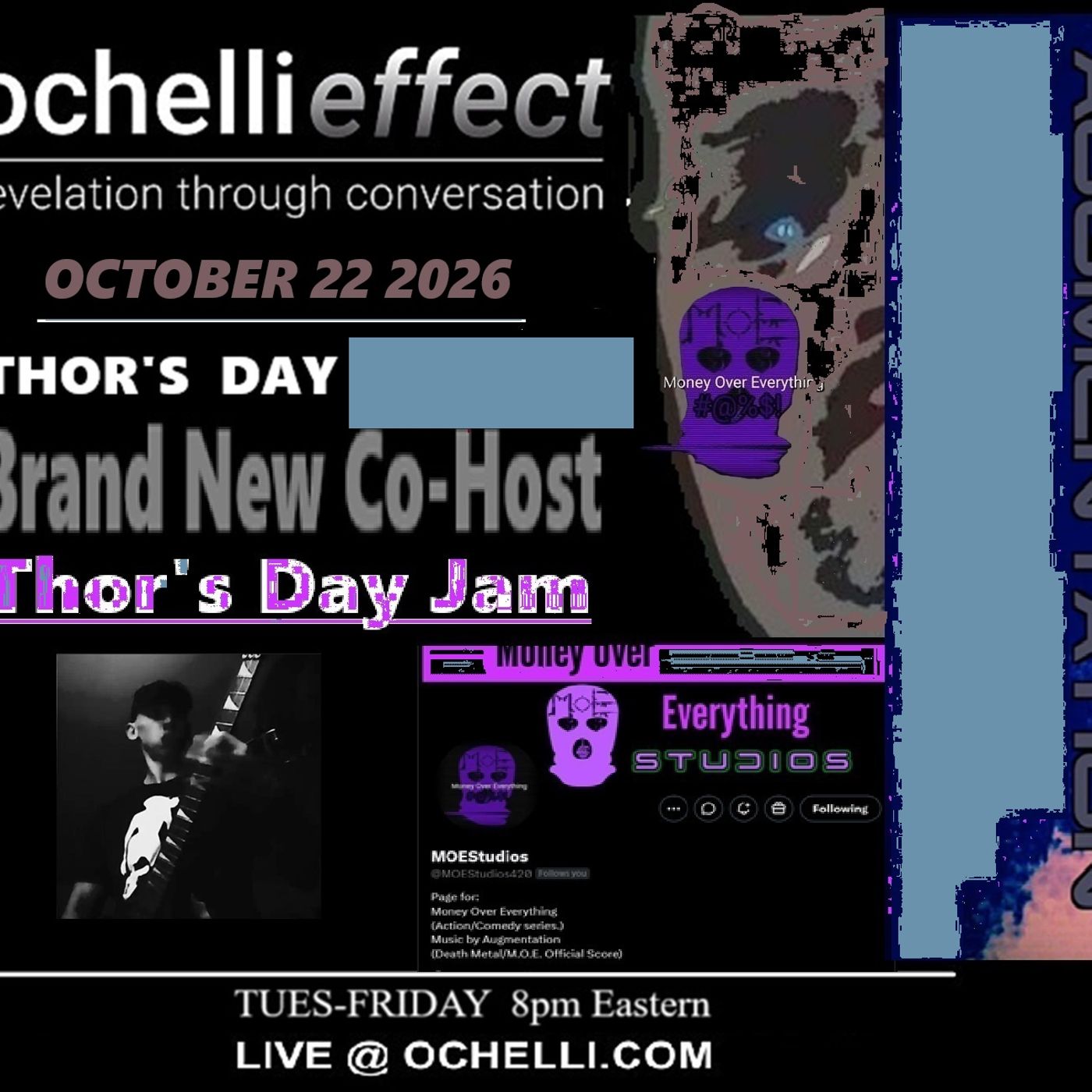 Ochelli Effect 10-22-2026 Thors Day Jam with Brad episode artwork