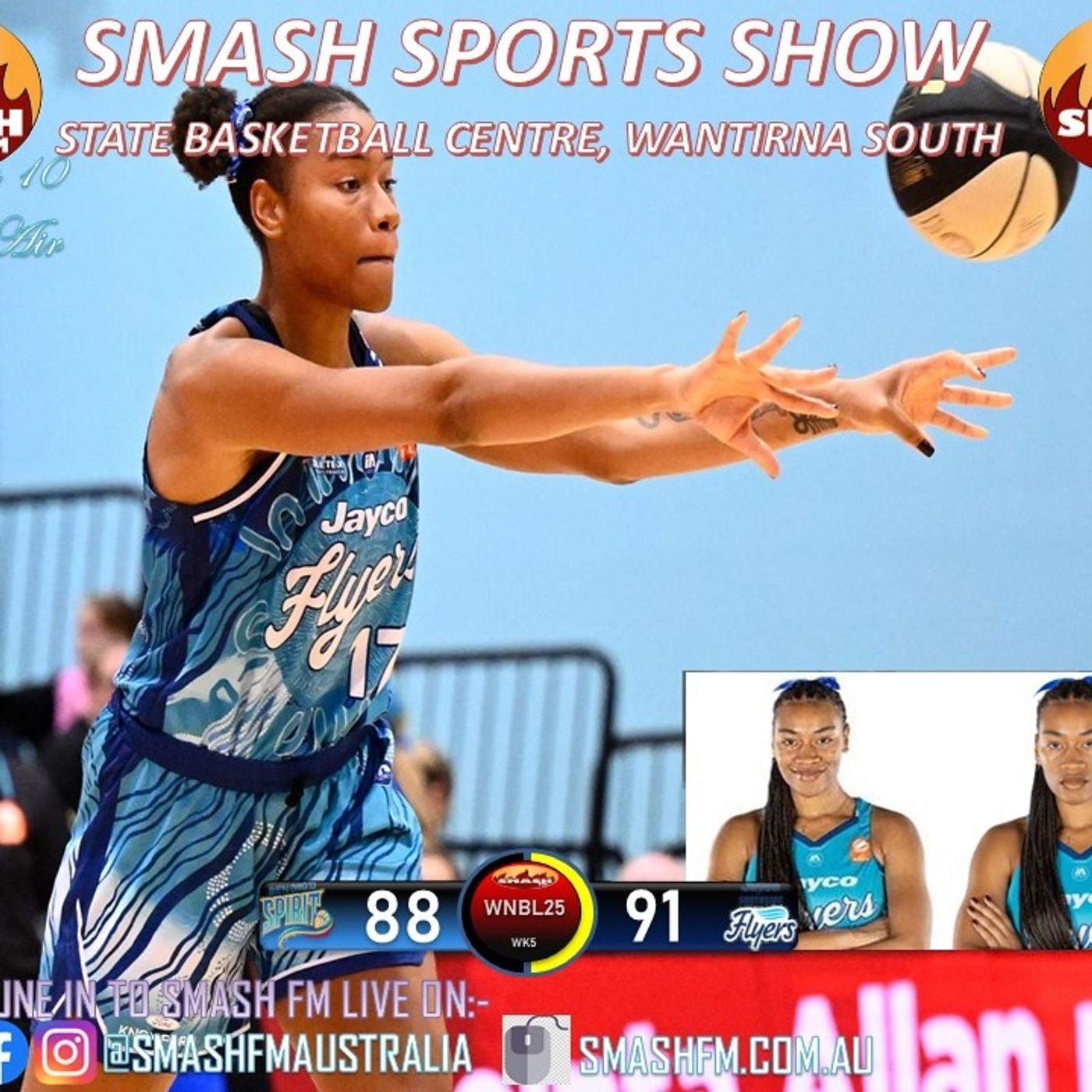 SSS10THYR: Southside Flyers WNBL25 Wk8 Post Game Interviews with Mikayla Vaughn 221224