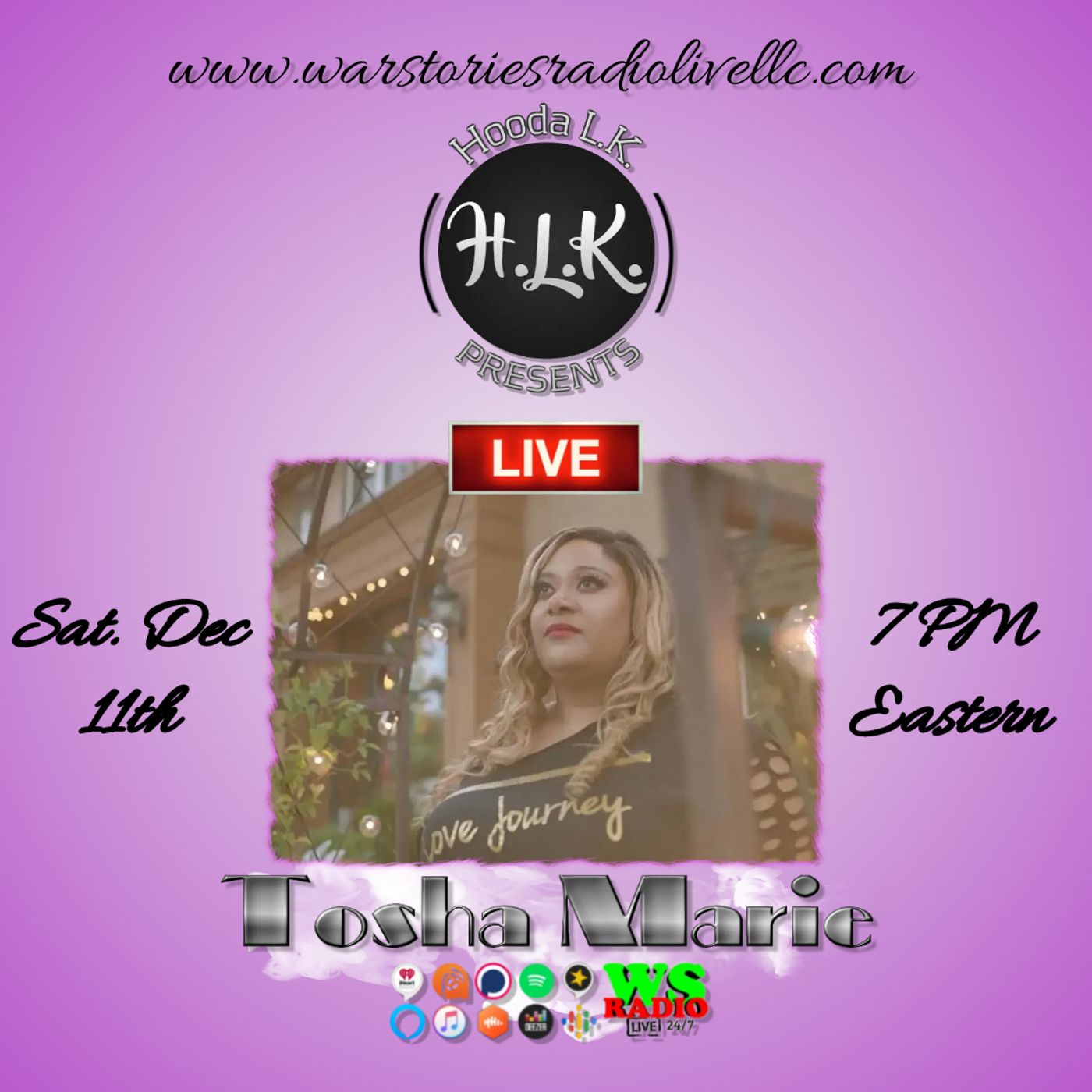 Hooda LK Presents | Tosha Marie