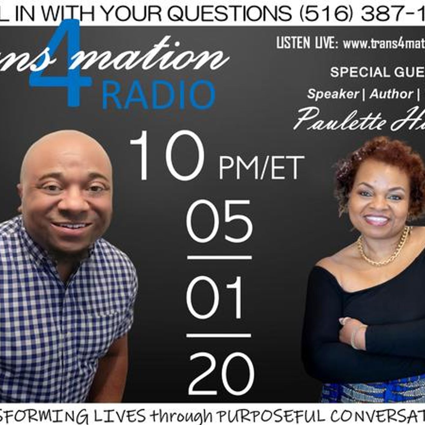 S2 E7: Paulette Harper Joins Clifton Pettyjohn on TRANSFORMATION RADIO episode artwork