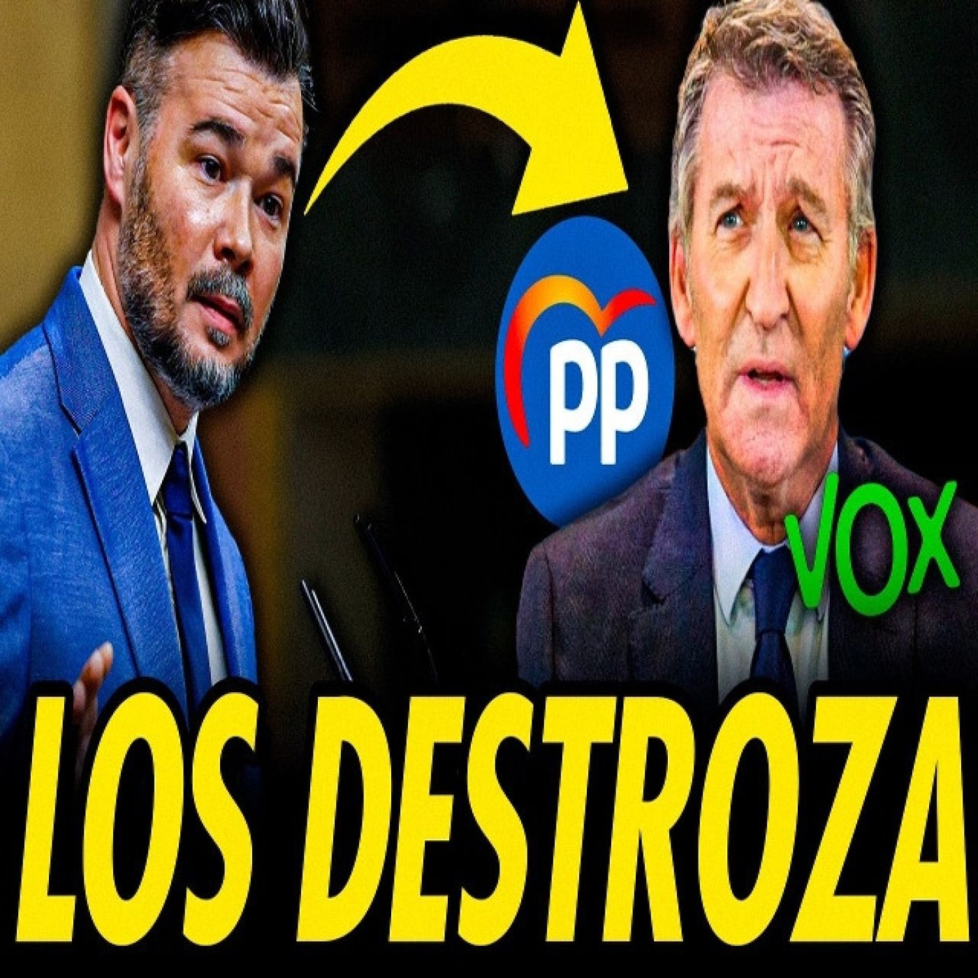 RUFIÁN DESTROZA AL PP Y VOX Y FEIJÓO HACE EL RIDÍCULO DE NUEVO episode artwork