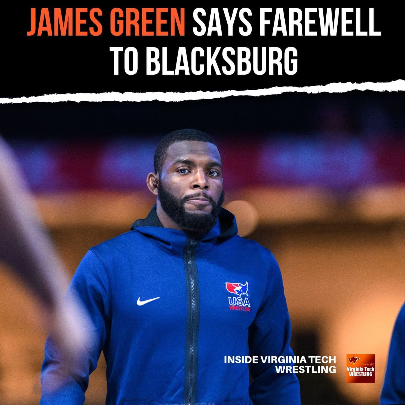 James Green says farewell to Blacksburg, SERTC - VT113