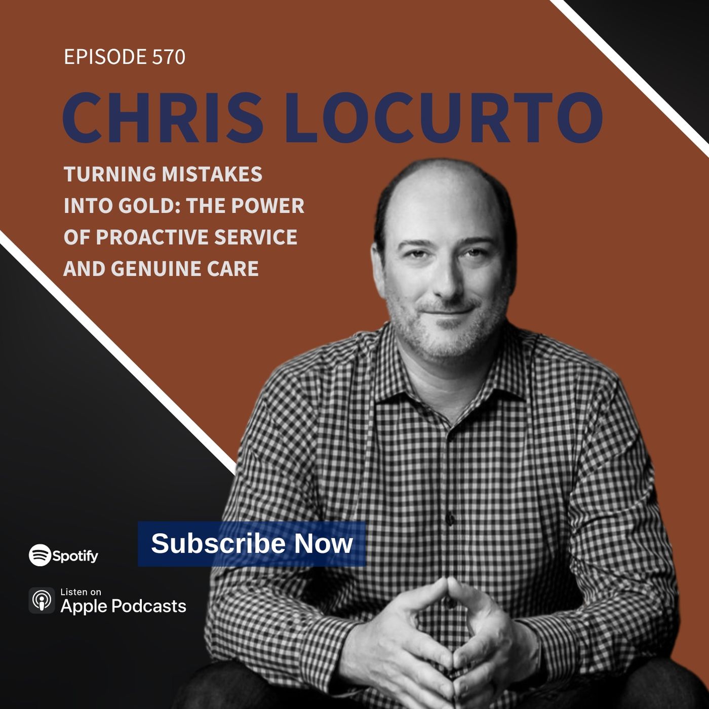 570 | Turning Mistakes Into Gold: The Power of Proactive Service and Genuine Care episode artwork
