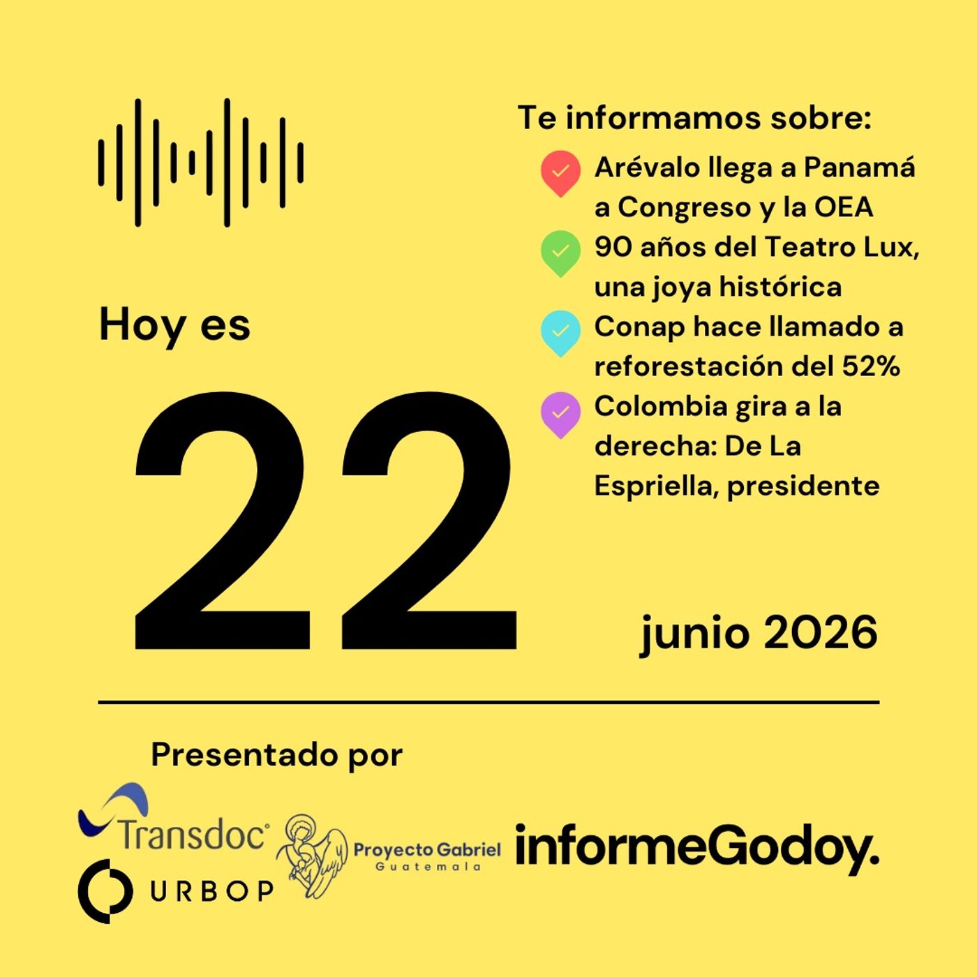 22 de junio 2026 episode artwork
