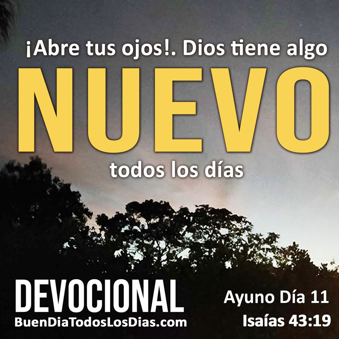 Ayuno Día 11 – Hay algo nuevo episode artwork