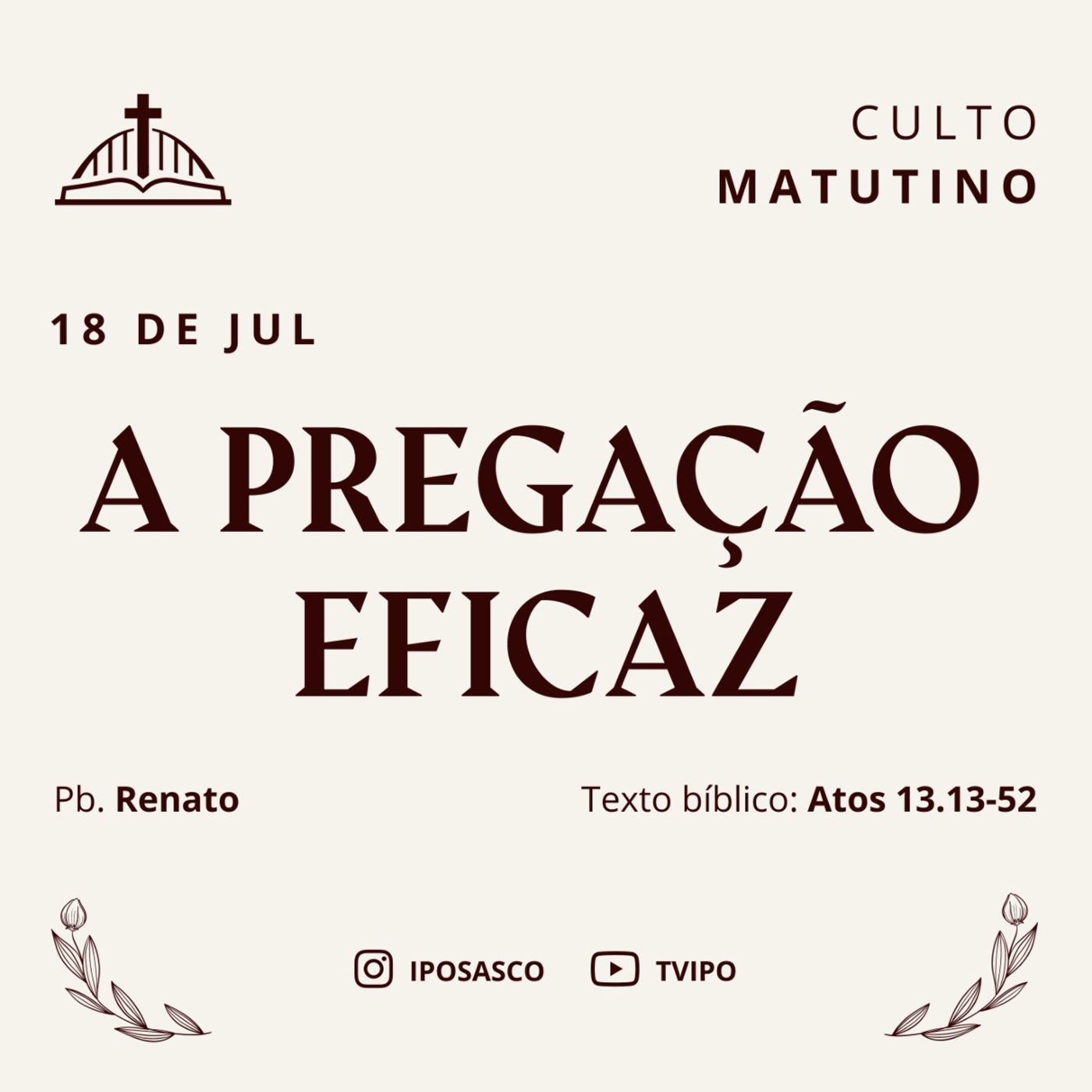 Pregações - Igreja Presbiteriana de Osasco