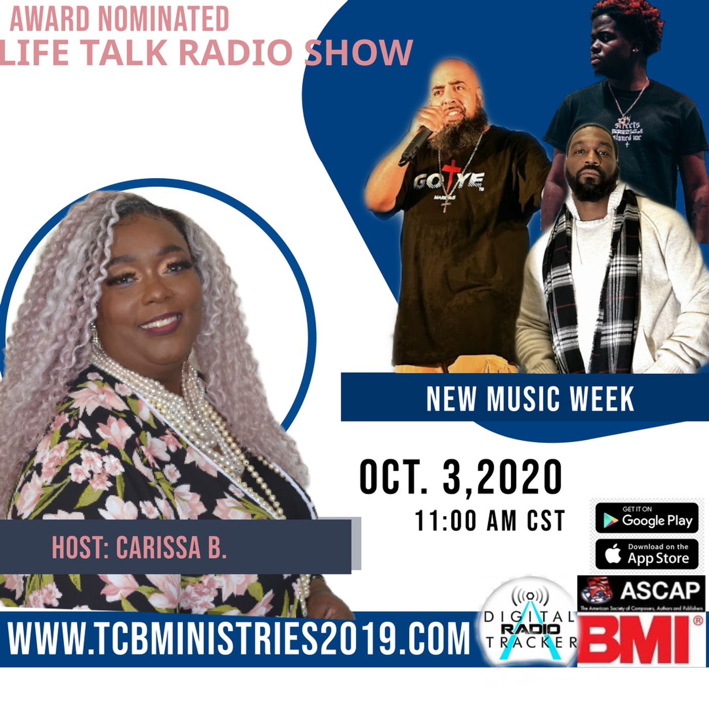 LIfe Talk Podcast/ Radio Show- Host Carissa B.