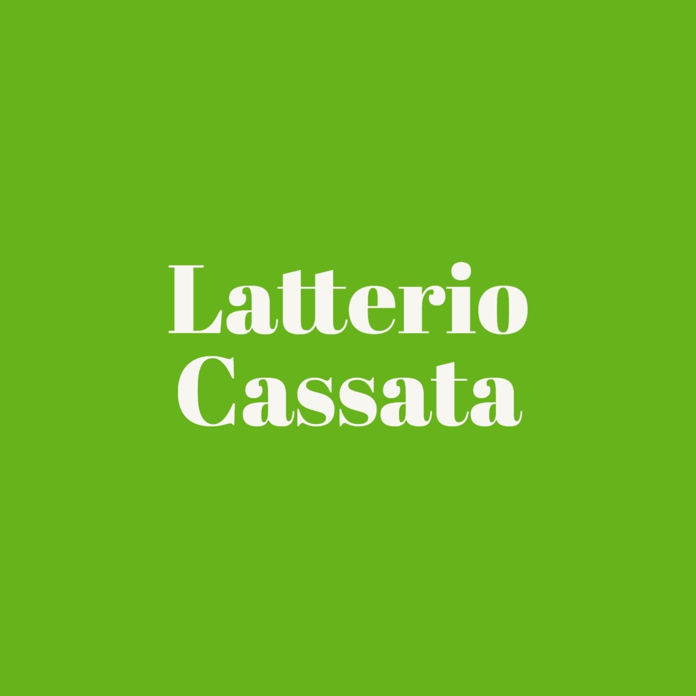 Latterio Cassata episode artwork