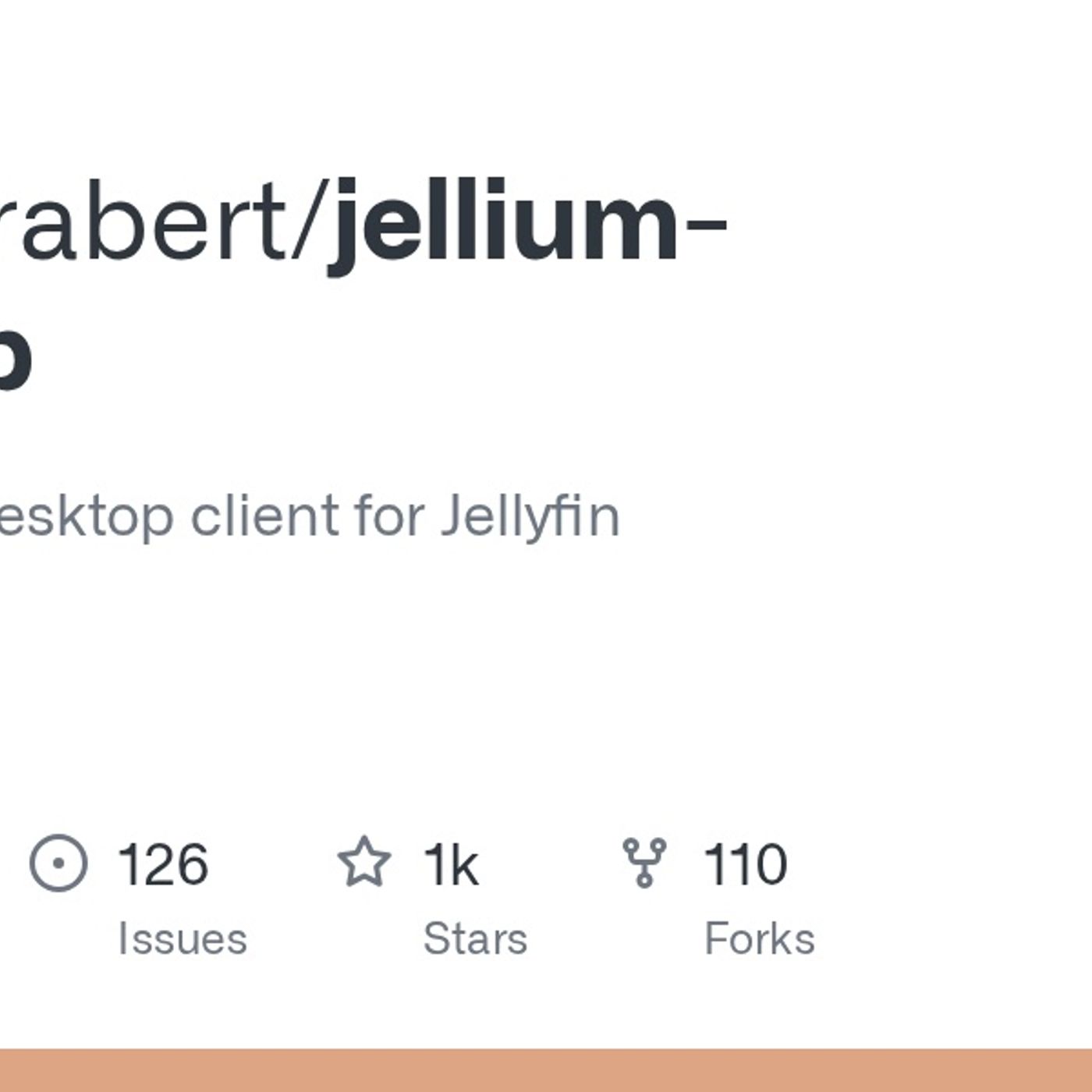 GitHub - andrewrabert/jellium-desktop: An unofficial desktop client for Jellyfin
