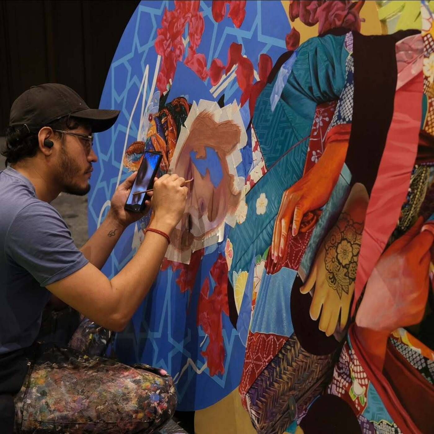 H11235 - KIRAN MAHARJAN - Muralist, Abstract Painter & Scene Pioneer - KOR ART COLLECTIVE & TAG THEORY - Patan - [ Nepal ] episode artwork