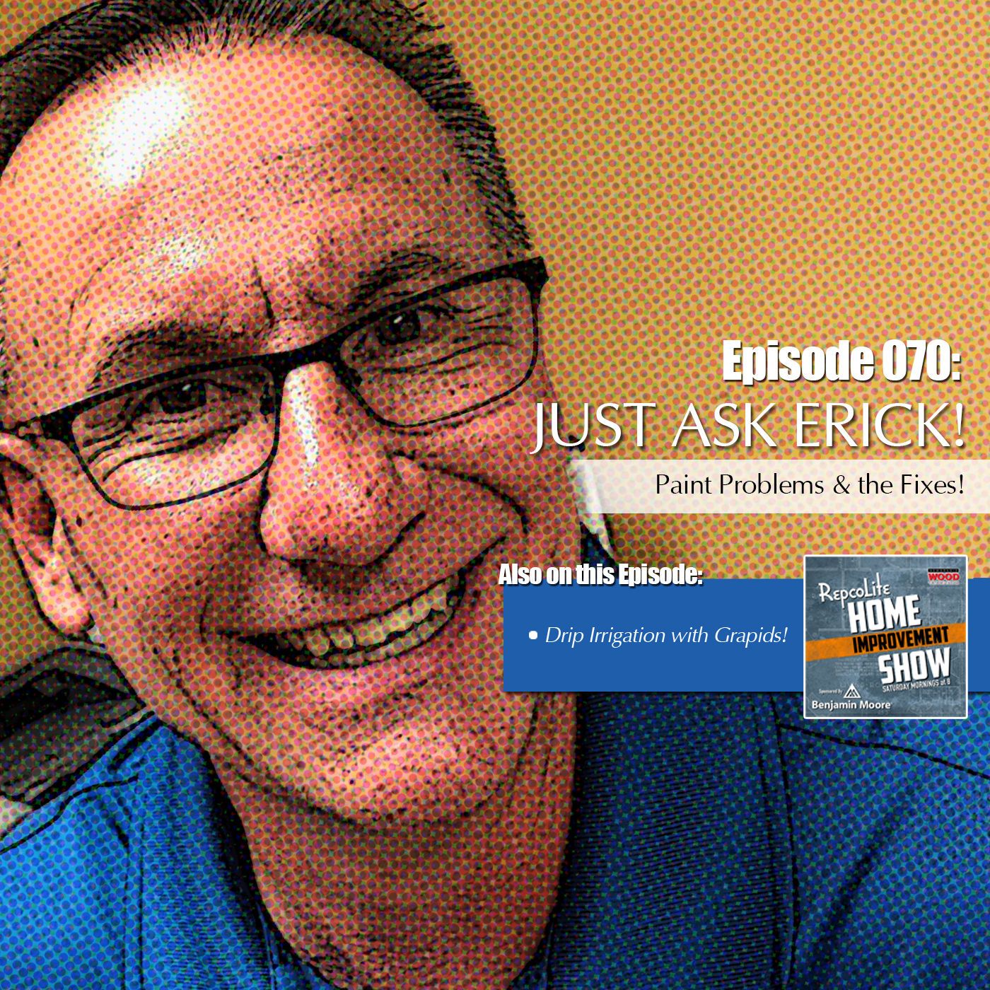 Episode 070: DIY Drip Irrigation and Common Paint Problems and Fixes!