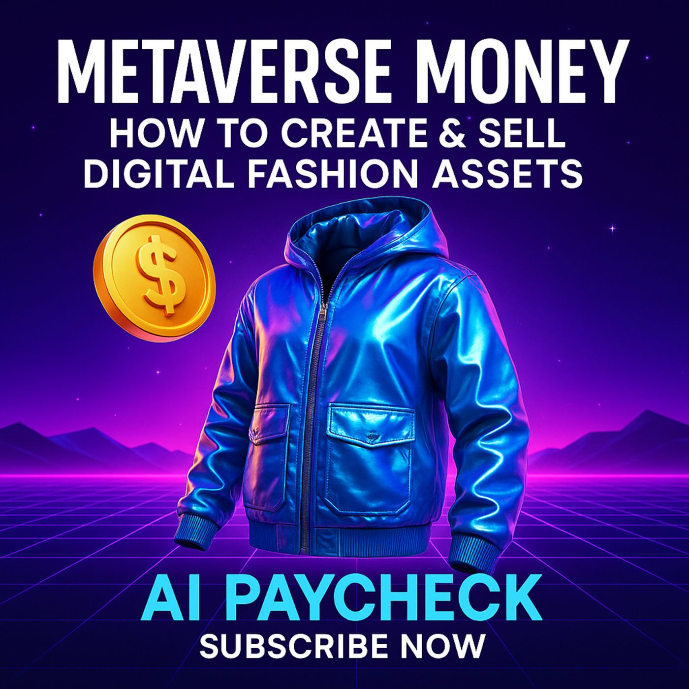 Metaverse Money: How to Create & Sell Digital Fashion Assets with AI Tools for Passive Income