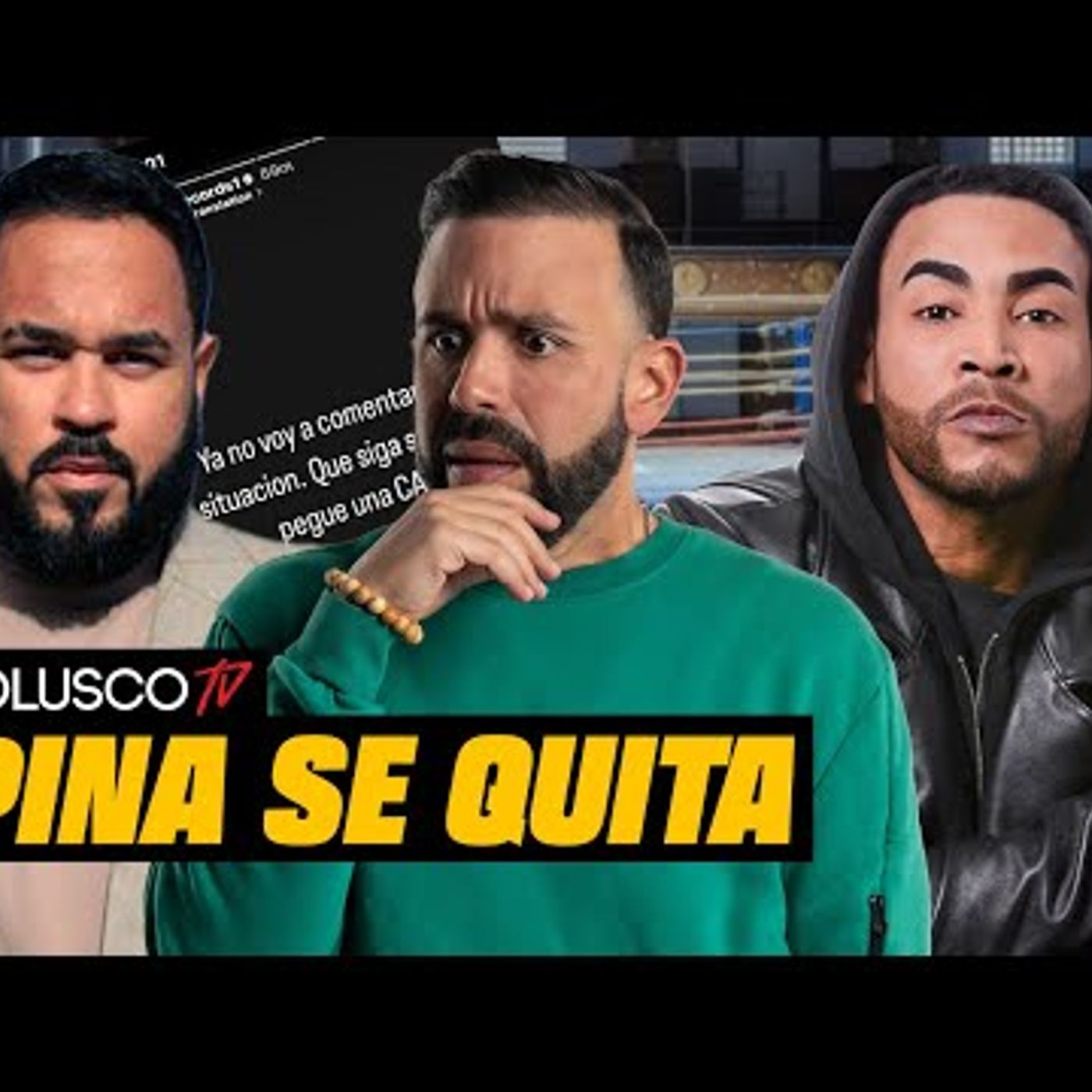 308. Pina se quita de tirarle a Don Omar. Aquí la prueba