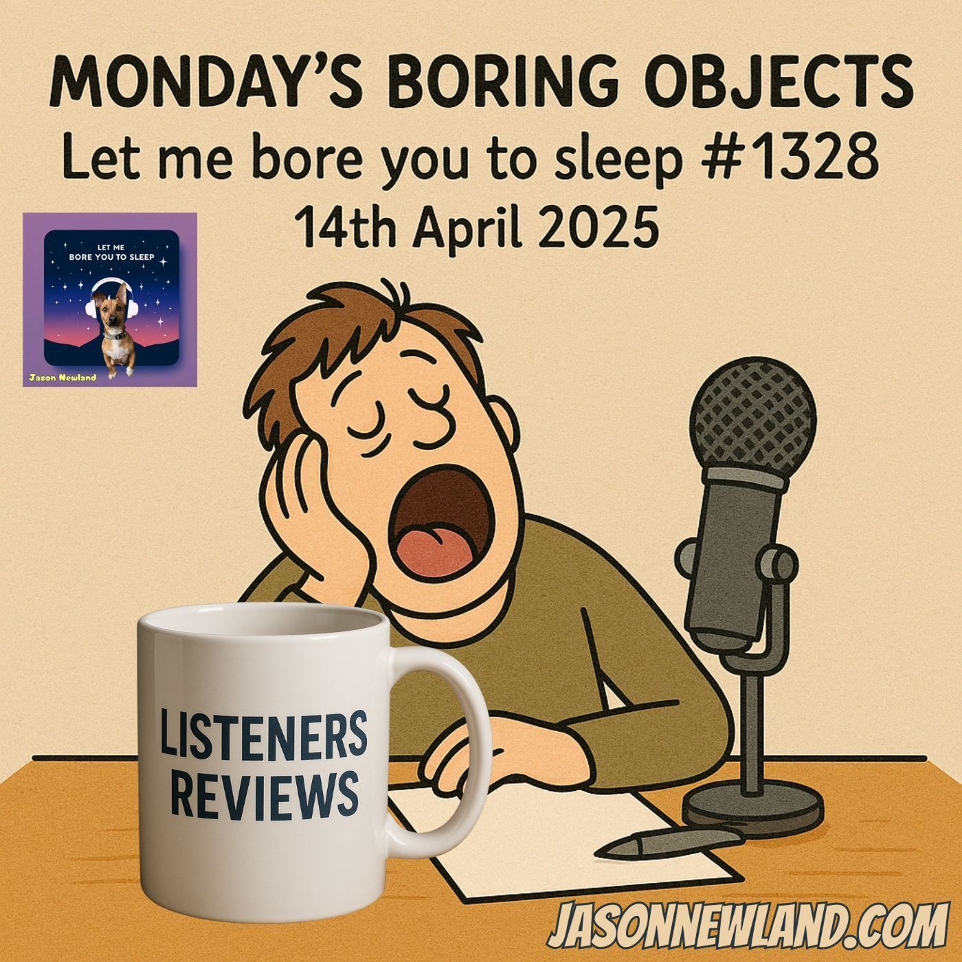 (no music) Mondays Boring Objects | Let me bore you to sleep #1328 | 14th April 2025