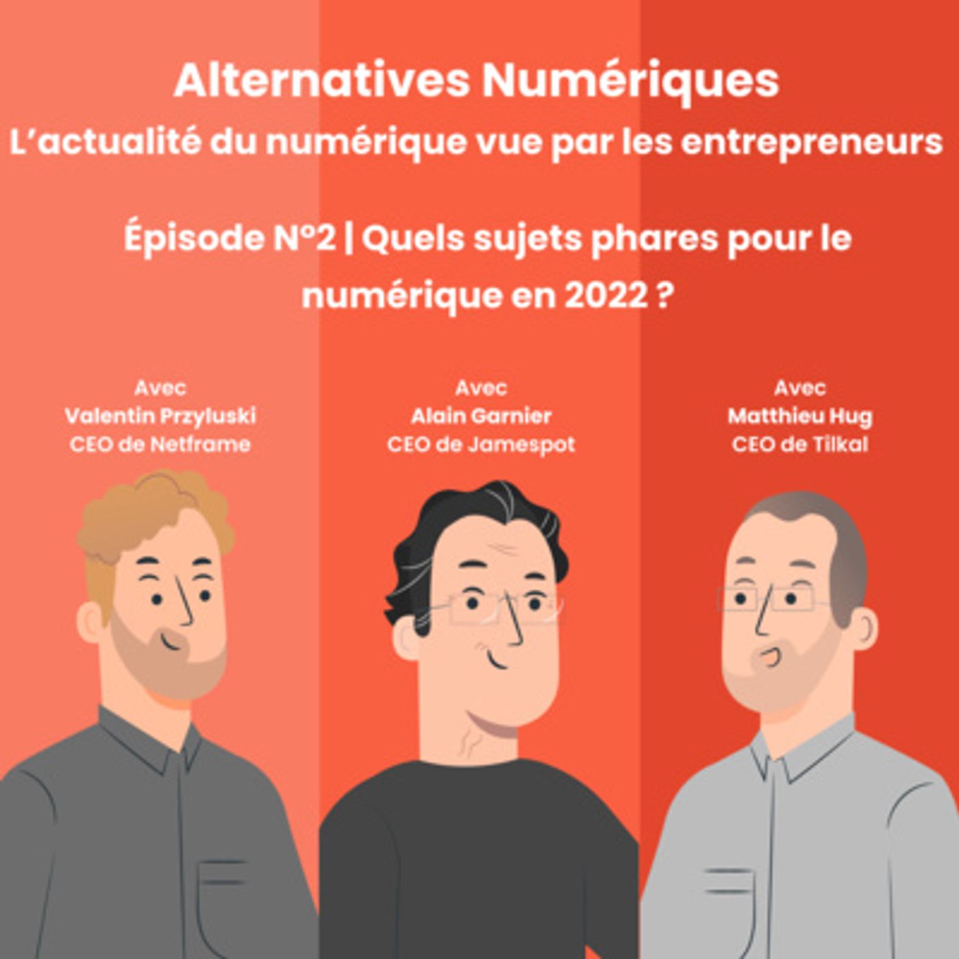 [Alternatives Numériques] Épisode N°2 : Quels sujets phares pour le numérique en 2022 ? episode artwork