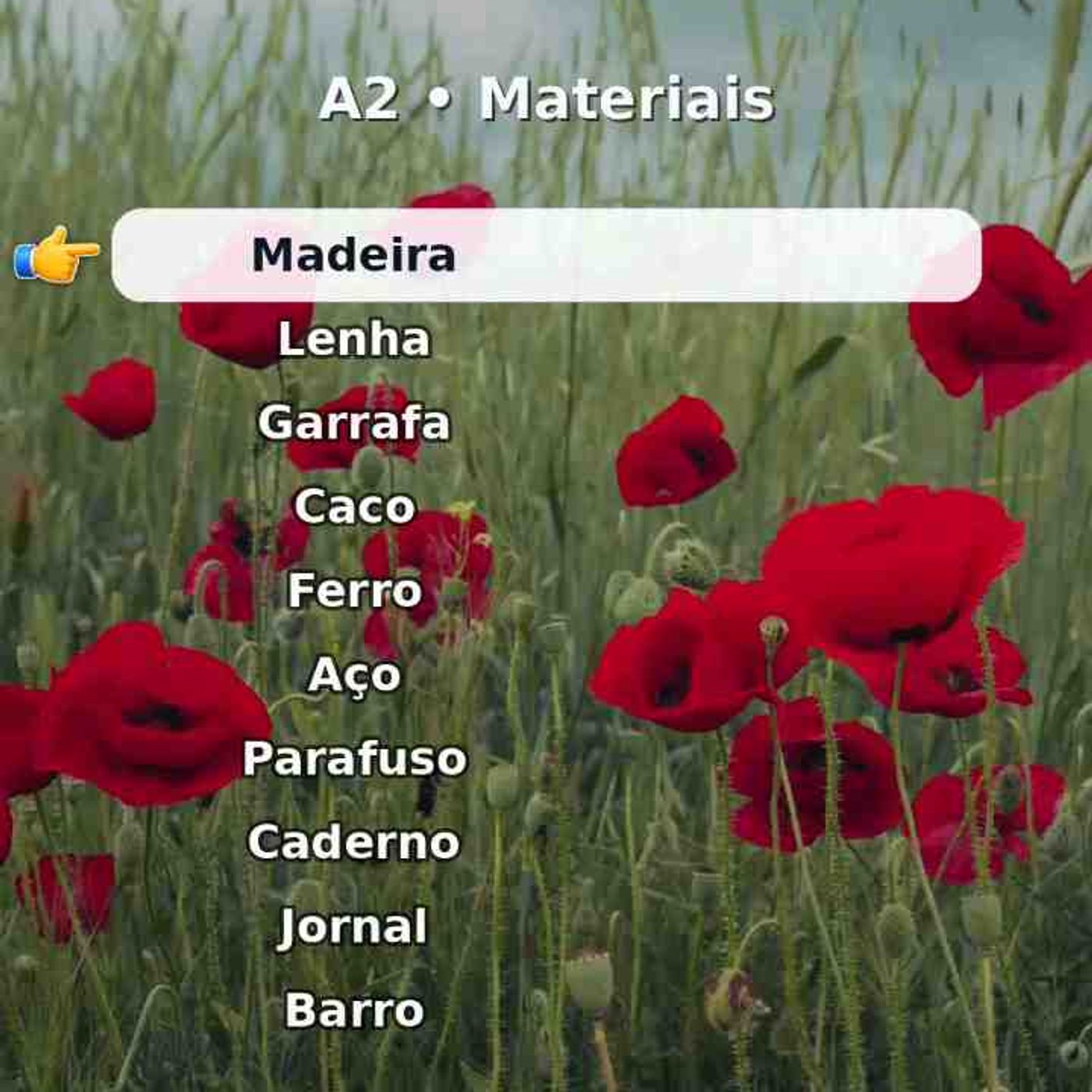 Salve a lista e repita_ materiais. episode artwork