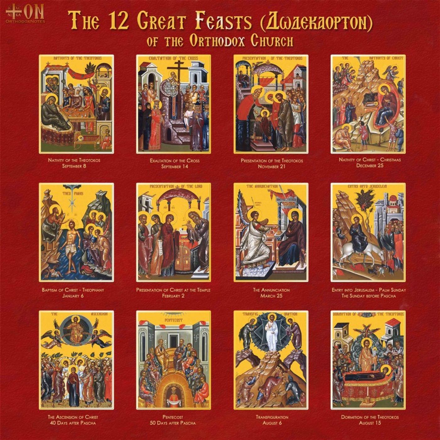 Exploring the 12 Great Feasts of the Orthodox Church podcast artwork