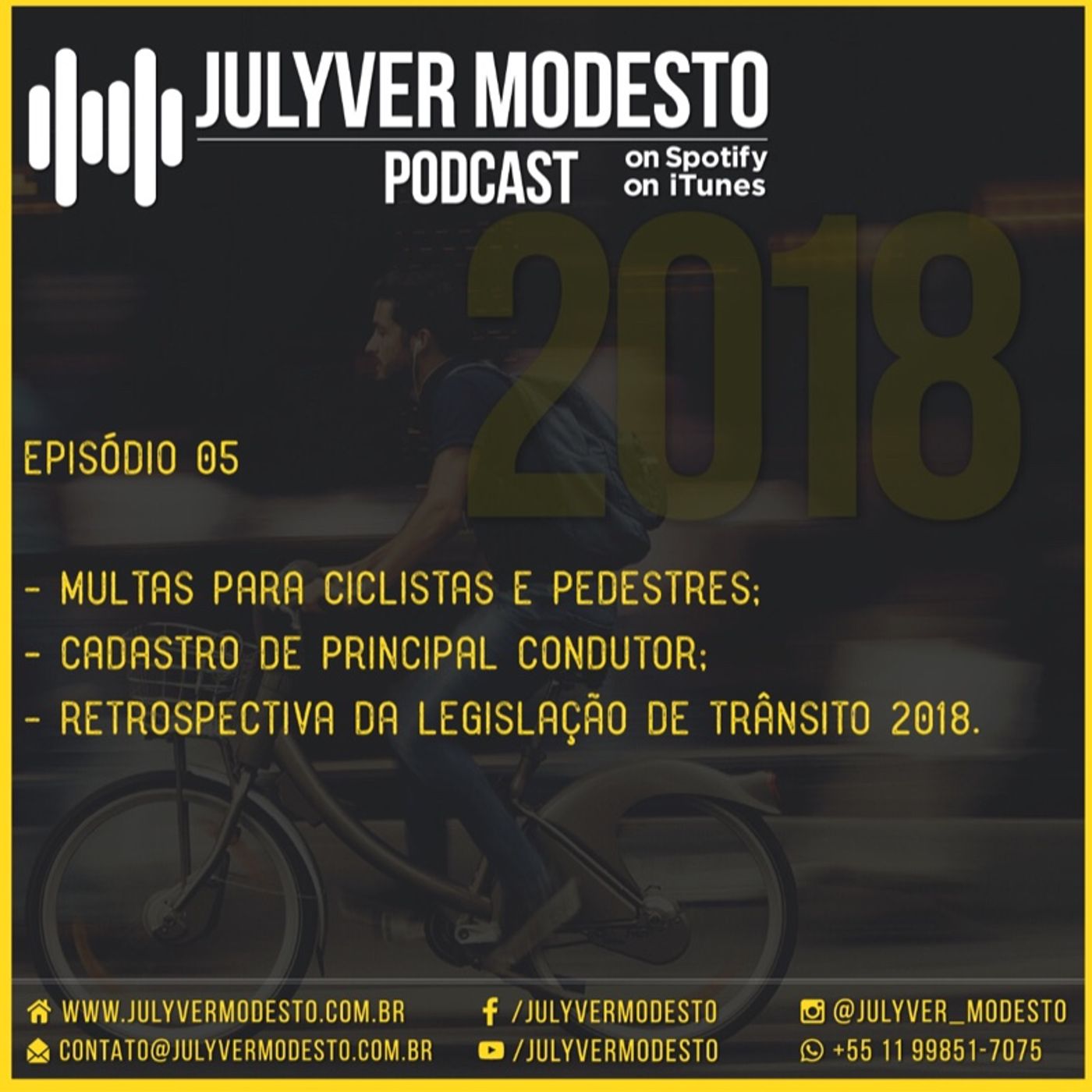 Episódio 5 - Trânsito, por Julyver Modesto episode artwork