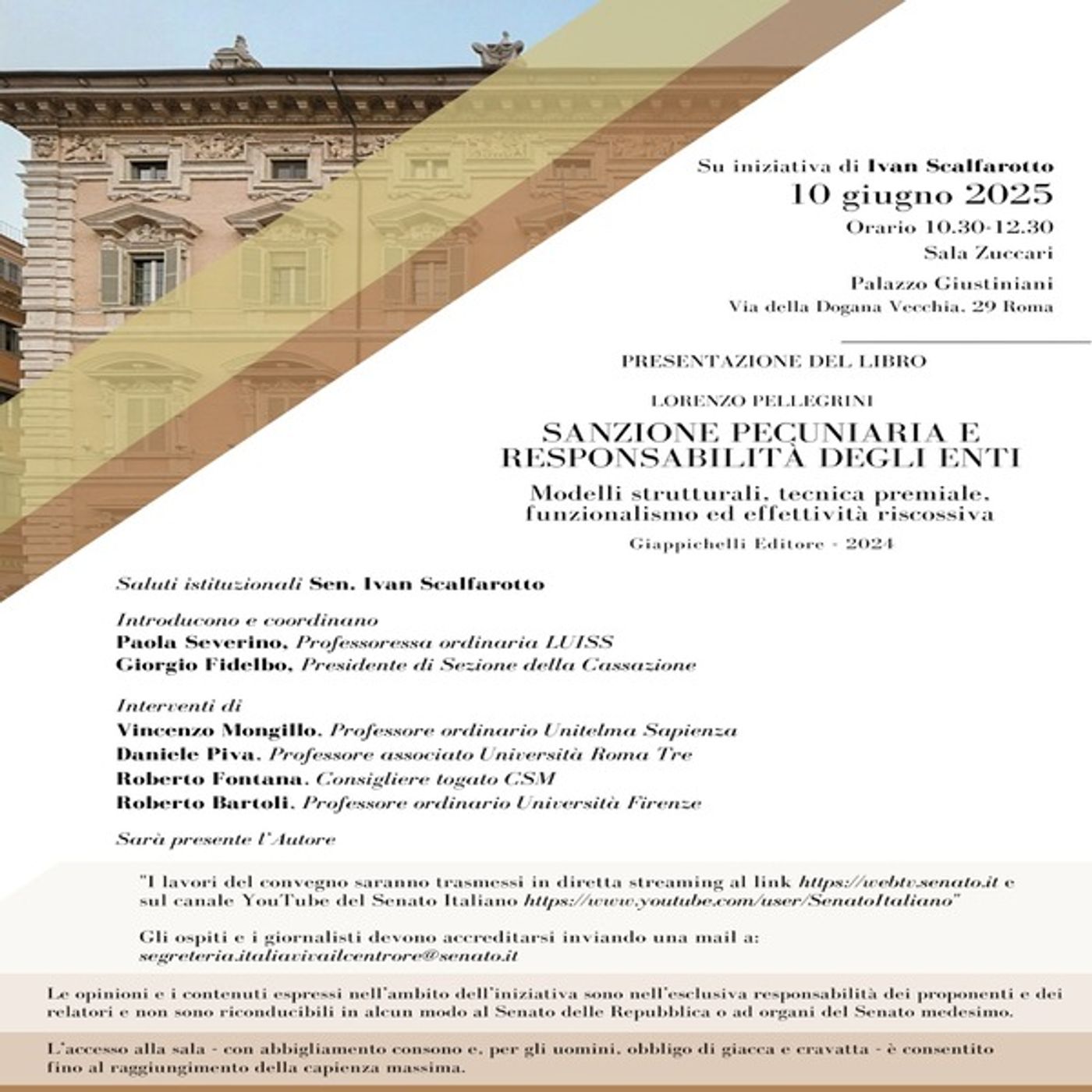Speciali Leopolda - Presentazione del libro "Sanzione pecuniaria e responsabilità degli enti" episode artwork