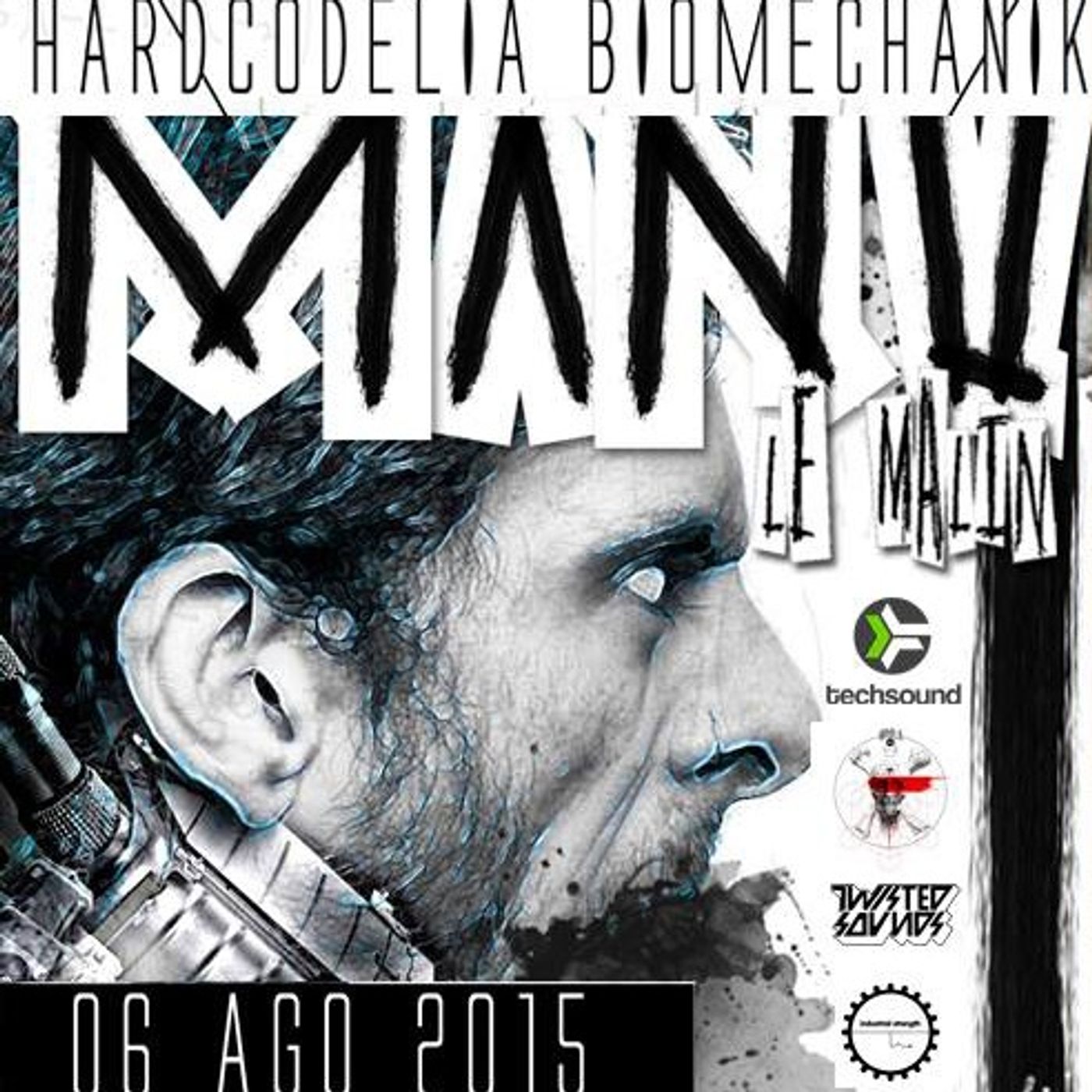 Promo  Hardcodelia Biomechanik: MANU LE MALIN (Timeless Hardcore & Industrial) episode artwork