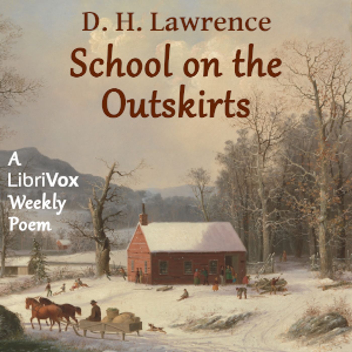 D. H. Lawrence - School on the Outskirts cover art