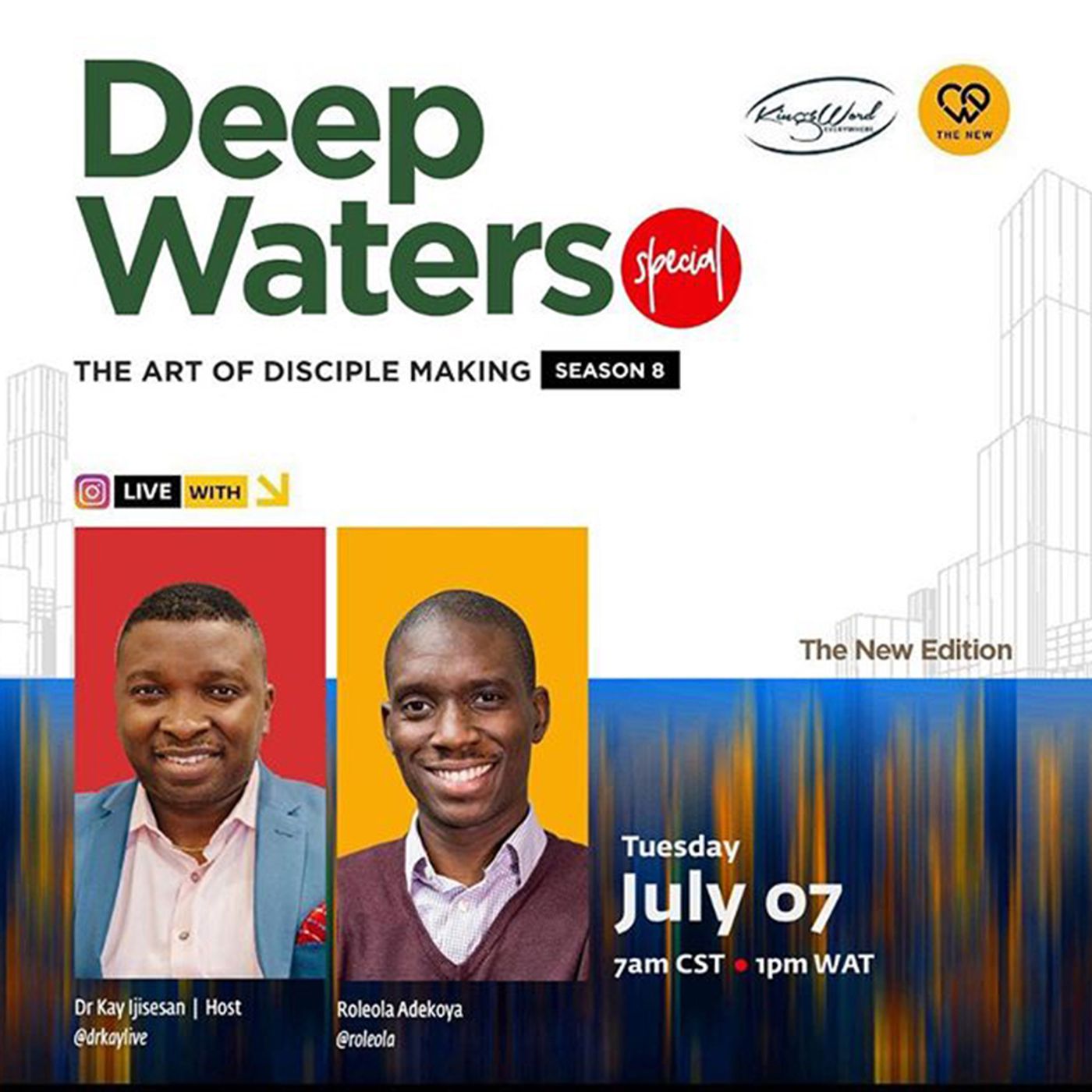 The Art of Disciple Making S8 E2 - Dr Kay Ijisesan with Pastor Detowun Adekoya episode artwork