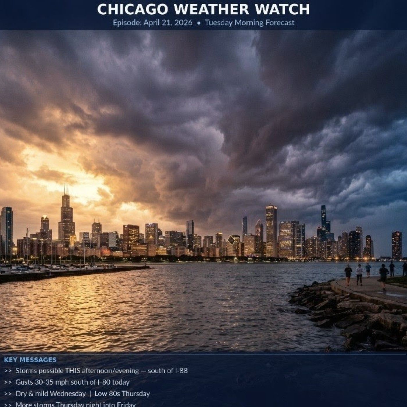 AI- 4-21-26: Chicago's Rollercoaster Week: 70s, 80s, and Storms!