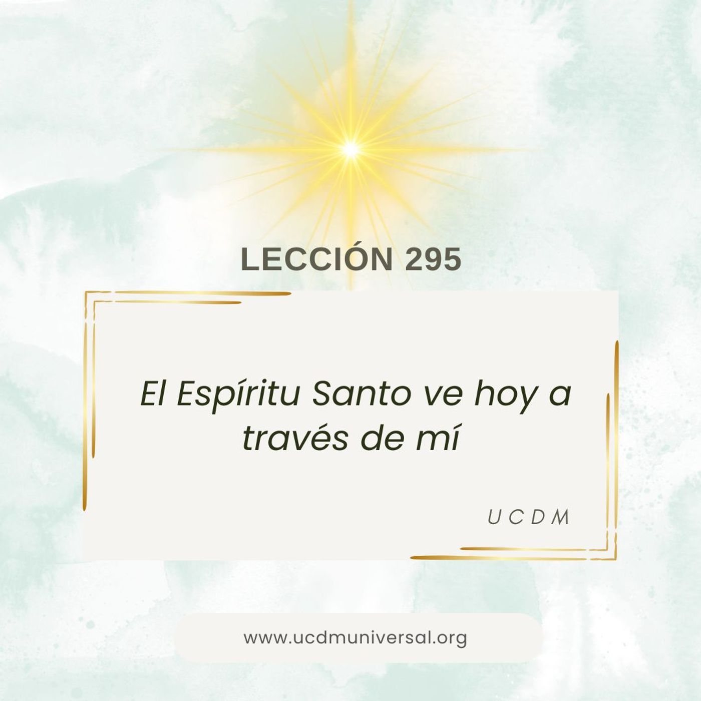 UCDM Universal LECCIÓN DEL DÍA