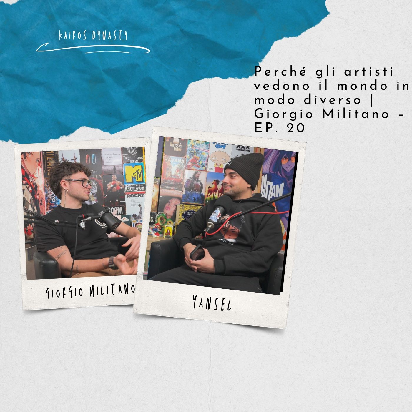 Perché gli artisti vedono il mondo in modo diverso | Giorgio Militano – EP. 20 episode artwork