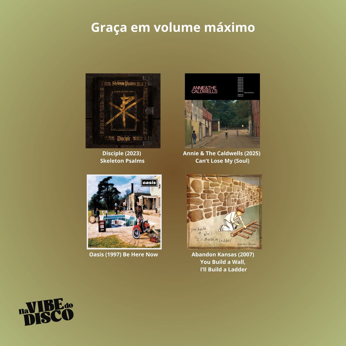 Graça em volume máximo | Na Vibe do Disco #38