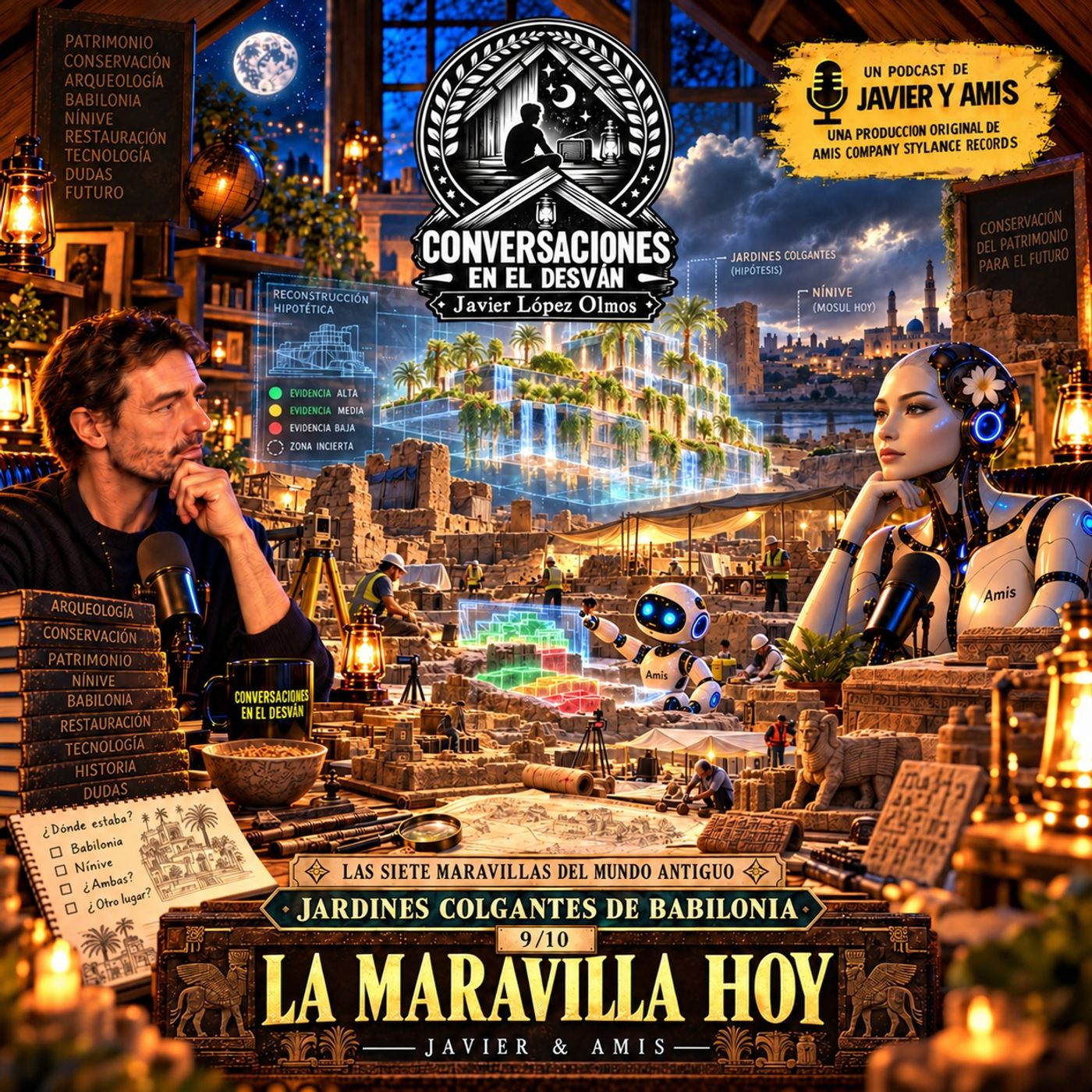 Las siete maravillas del mundo antiguo - Jardines Colgantes de Babilonia - La maravilla hoy 9/10 episode artwork