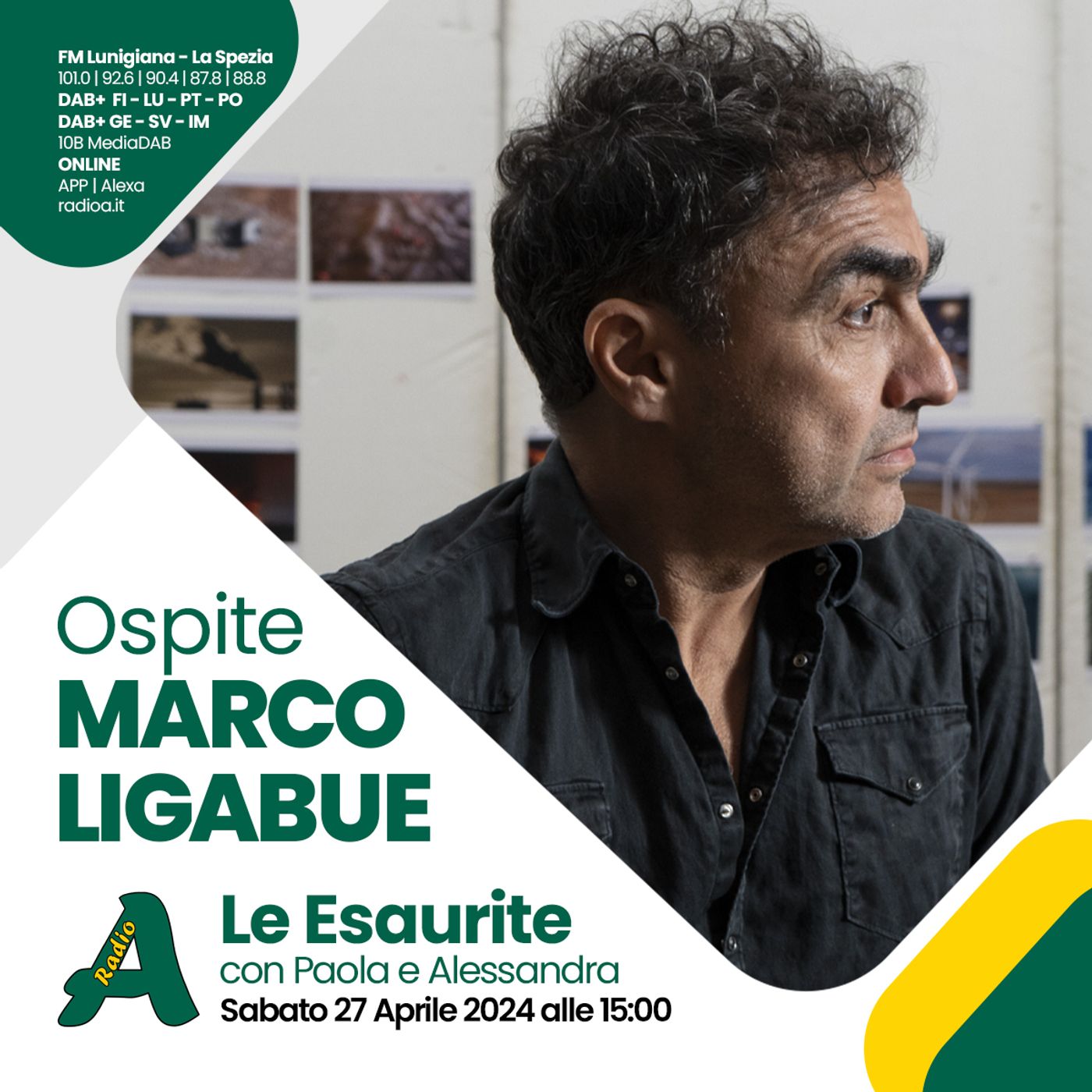 Interviste: Marco Ligabue (Le Esaurite - 27 Aprile 2024) episode artwork