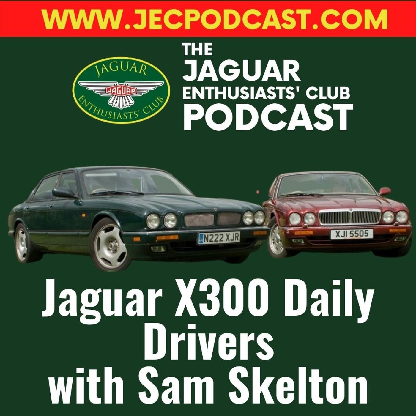 Episode 48:  X300 Daily Drivers - why the 90s XJ6 is a brilliant classic car episode artwork