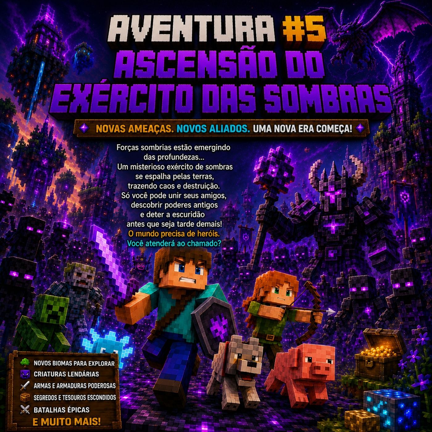 Aventura #5 –  Ascensão do Exército das Sombras episode artwork