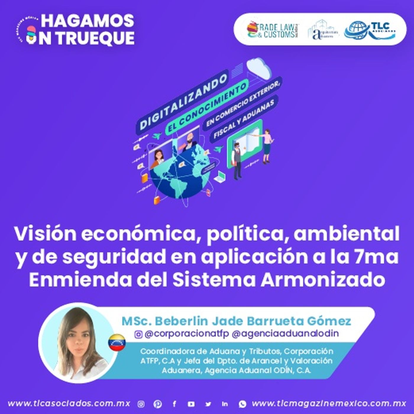 Episodio 322. Visión económica, política, ambiental y de seguridad en aplicación a la 7ma Enmienda del Sistema Armonizado episode artwork
