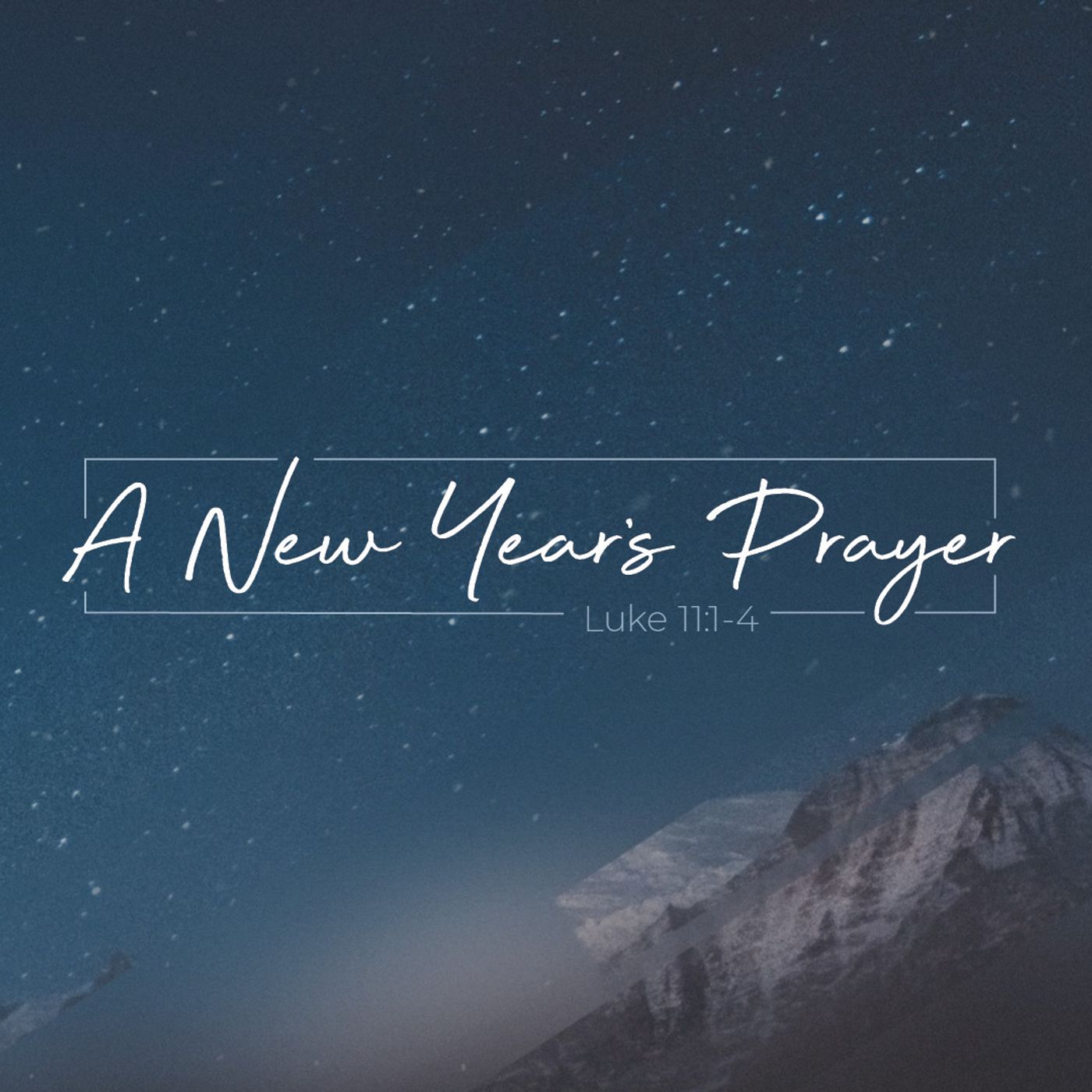 A New Year's Prayer- Trey Faull(Guest Speaker) episode artwork