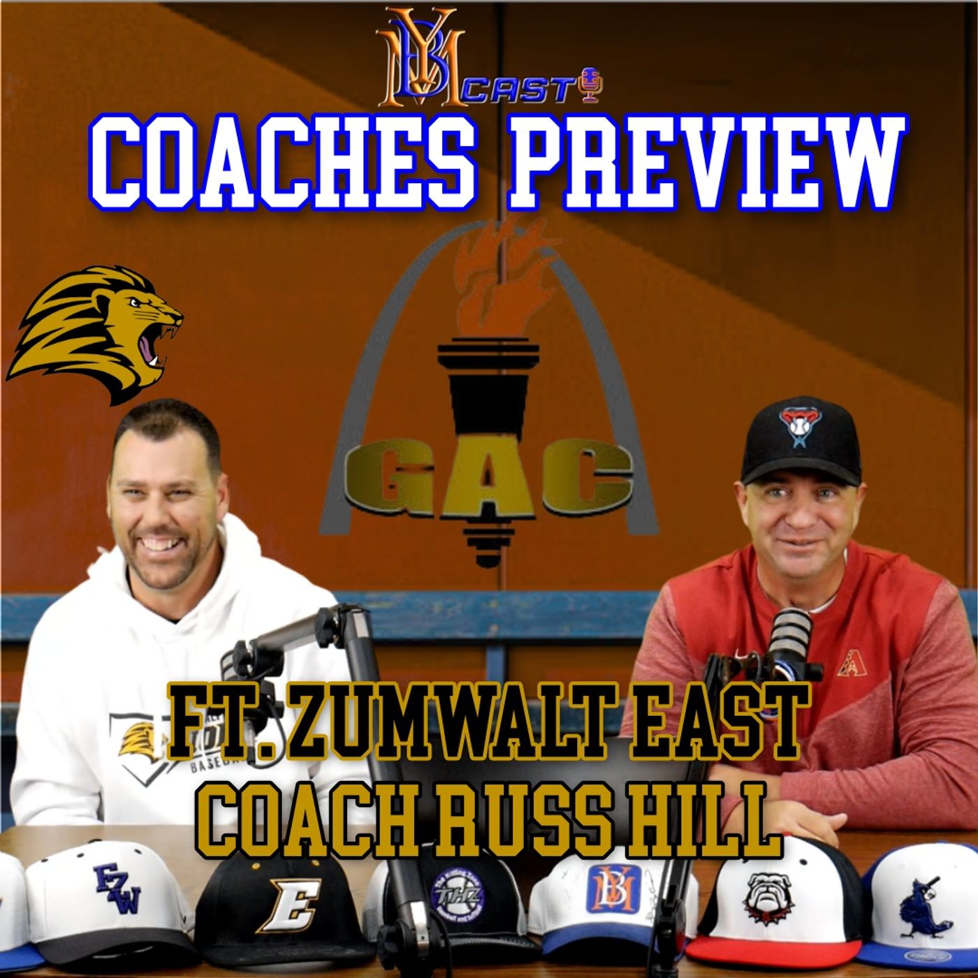 G.A.C. Central Coaches Preview | Ft. Zumwalt East Coach Russ Hill | YBMcast episode artwork