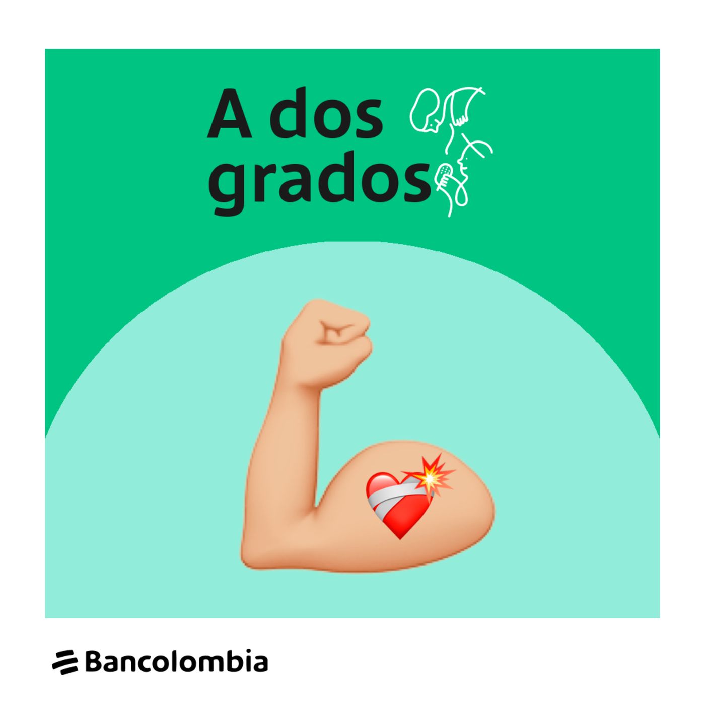 A dos grados