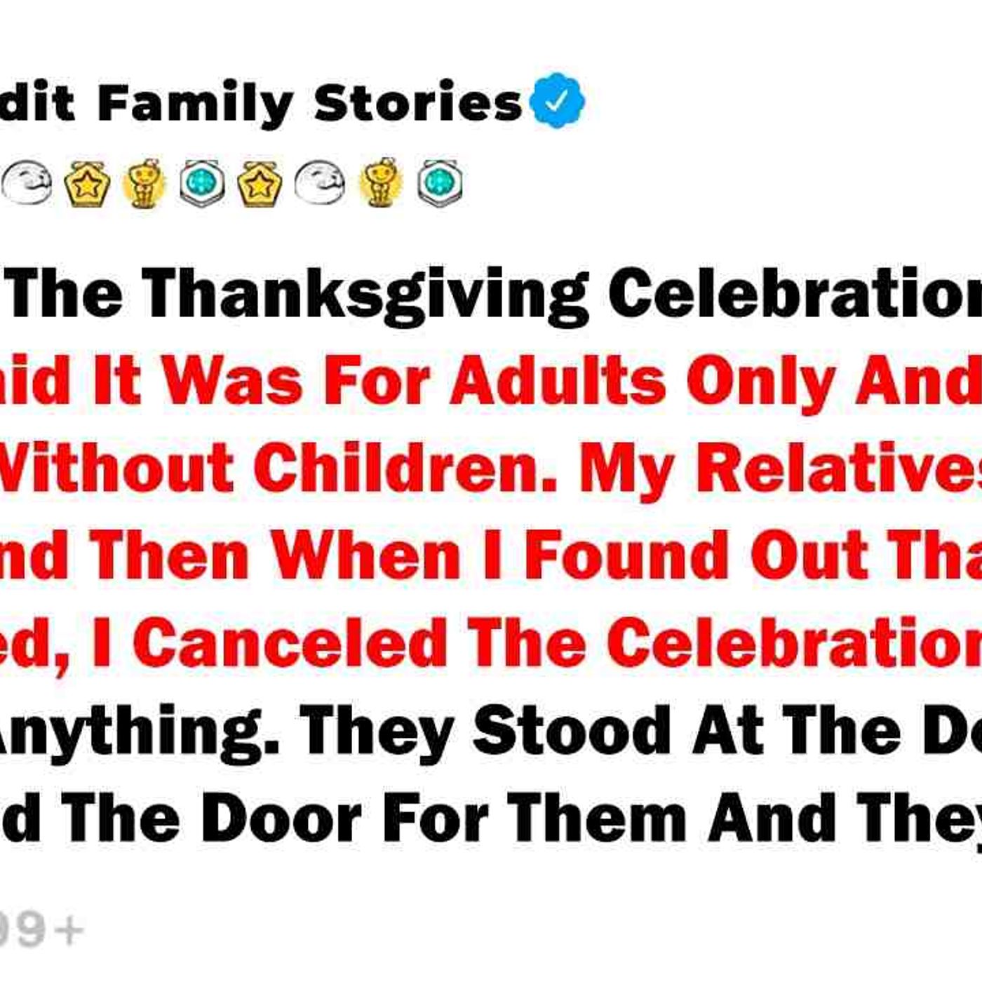 I Canceled The Thanksgiving Celebration At My House. I Said It... - Best Reddit Stories