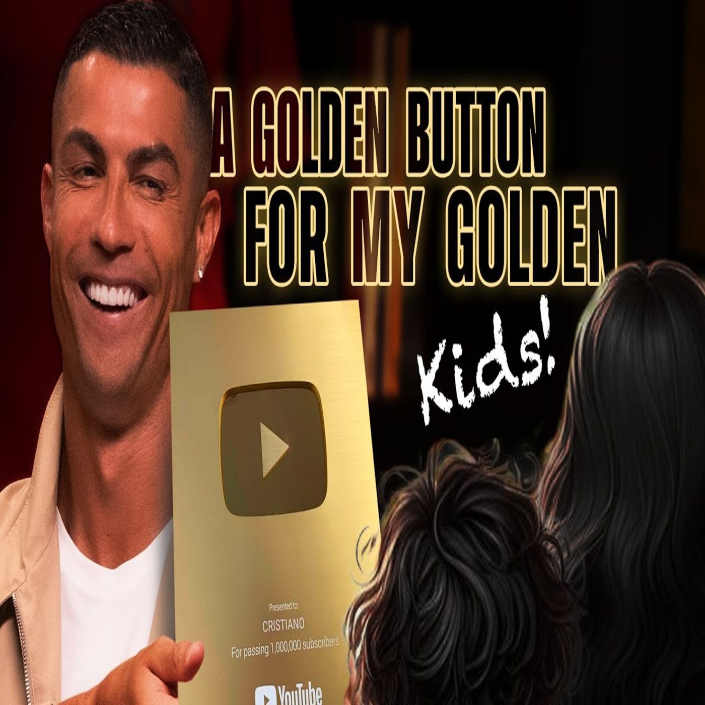 The golden button for my golden kids