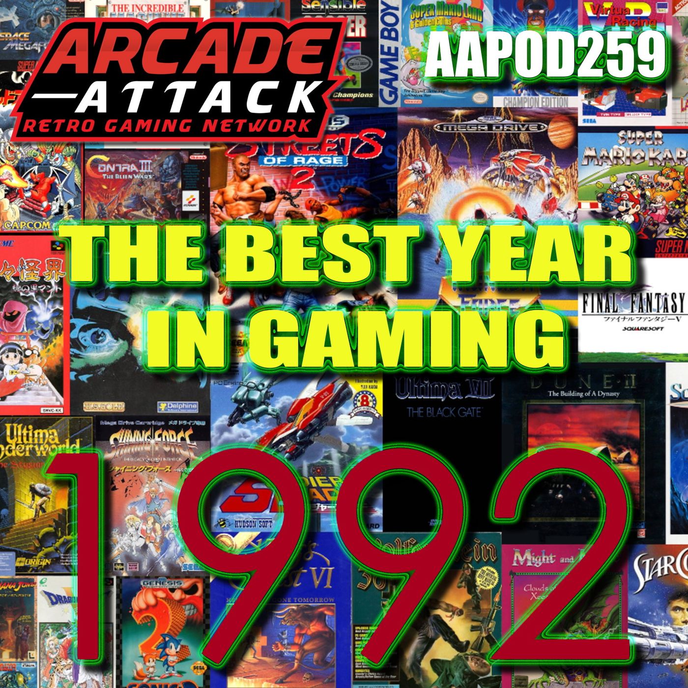 Arcade Attack Retro Gaming Podcast