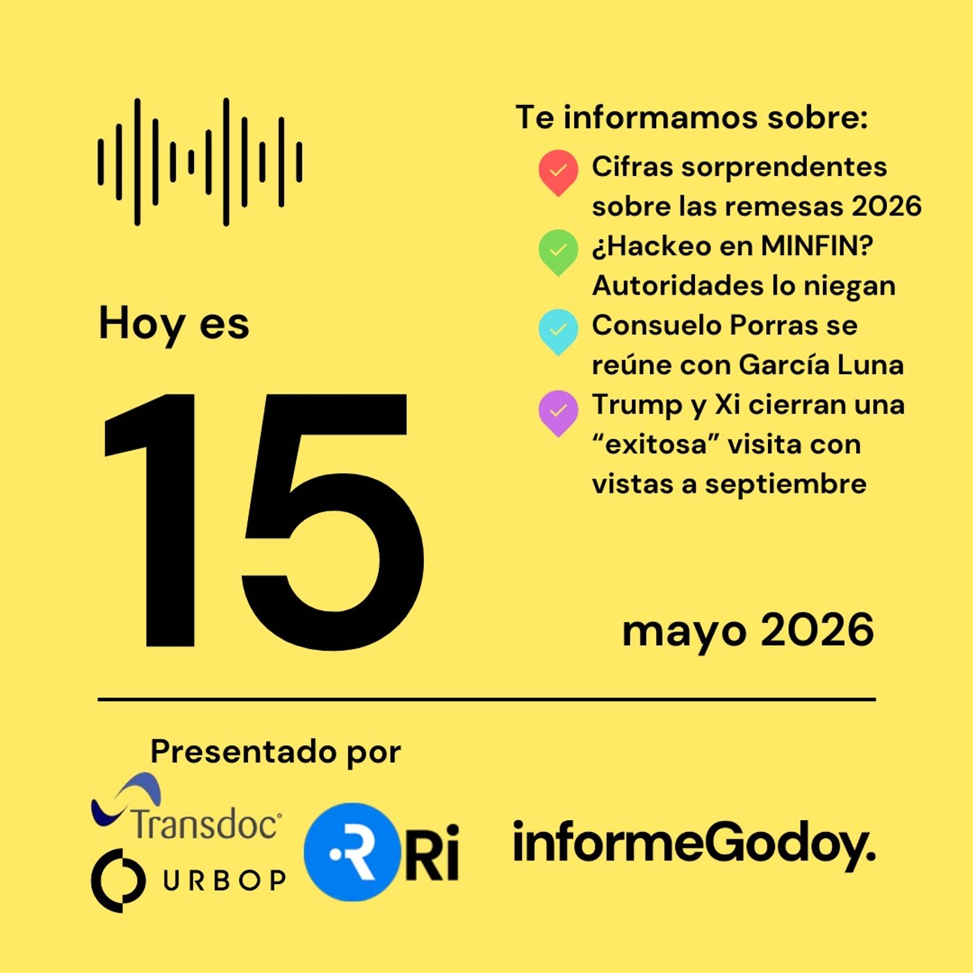 15 de mayo 2026 episode artwork