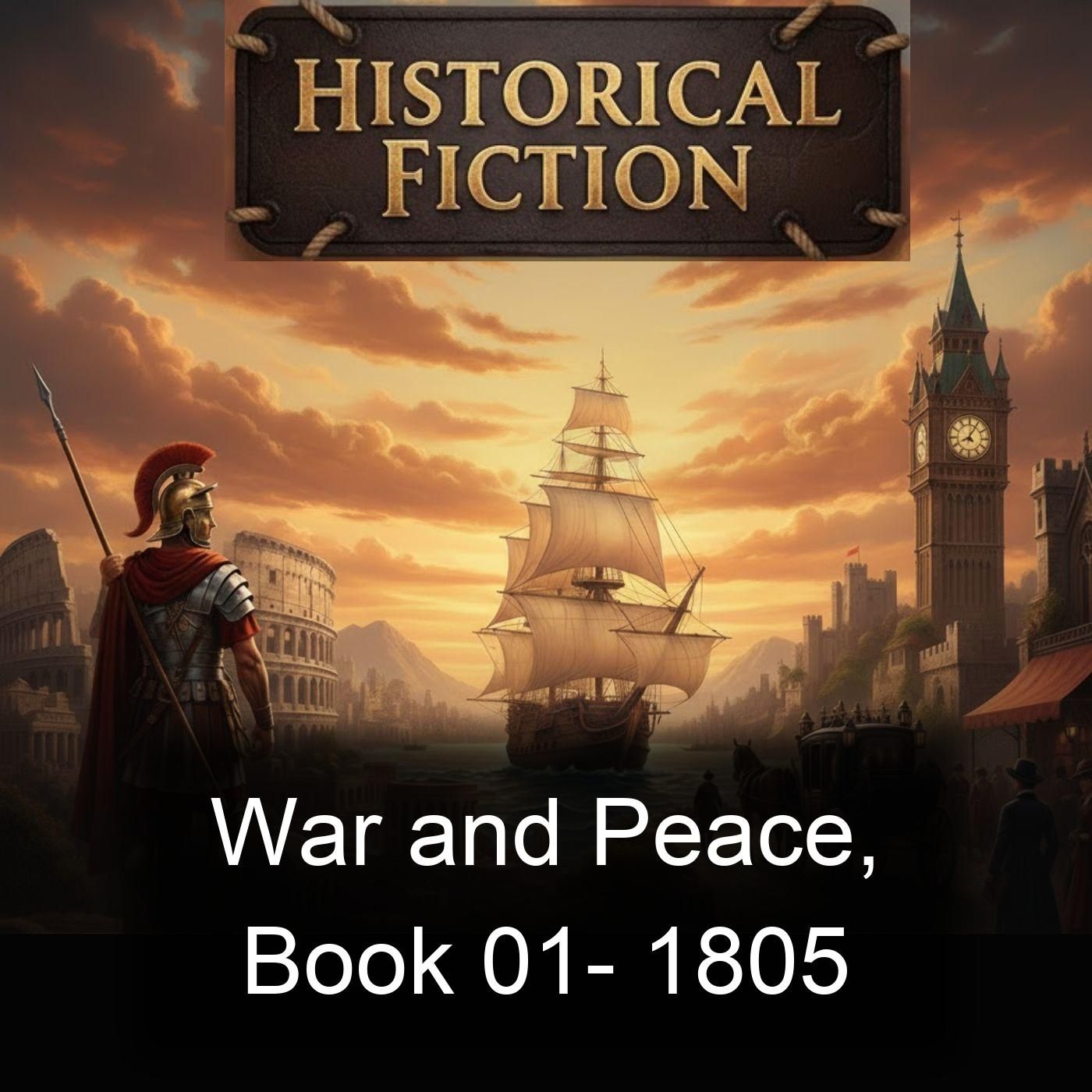 War and Peace, Book 01-  1805 cover art