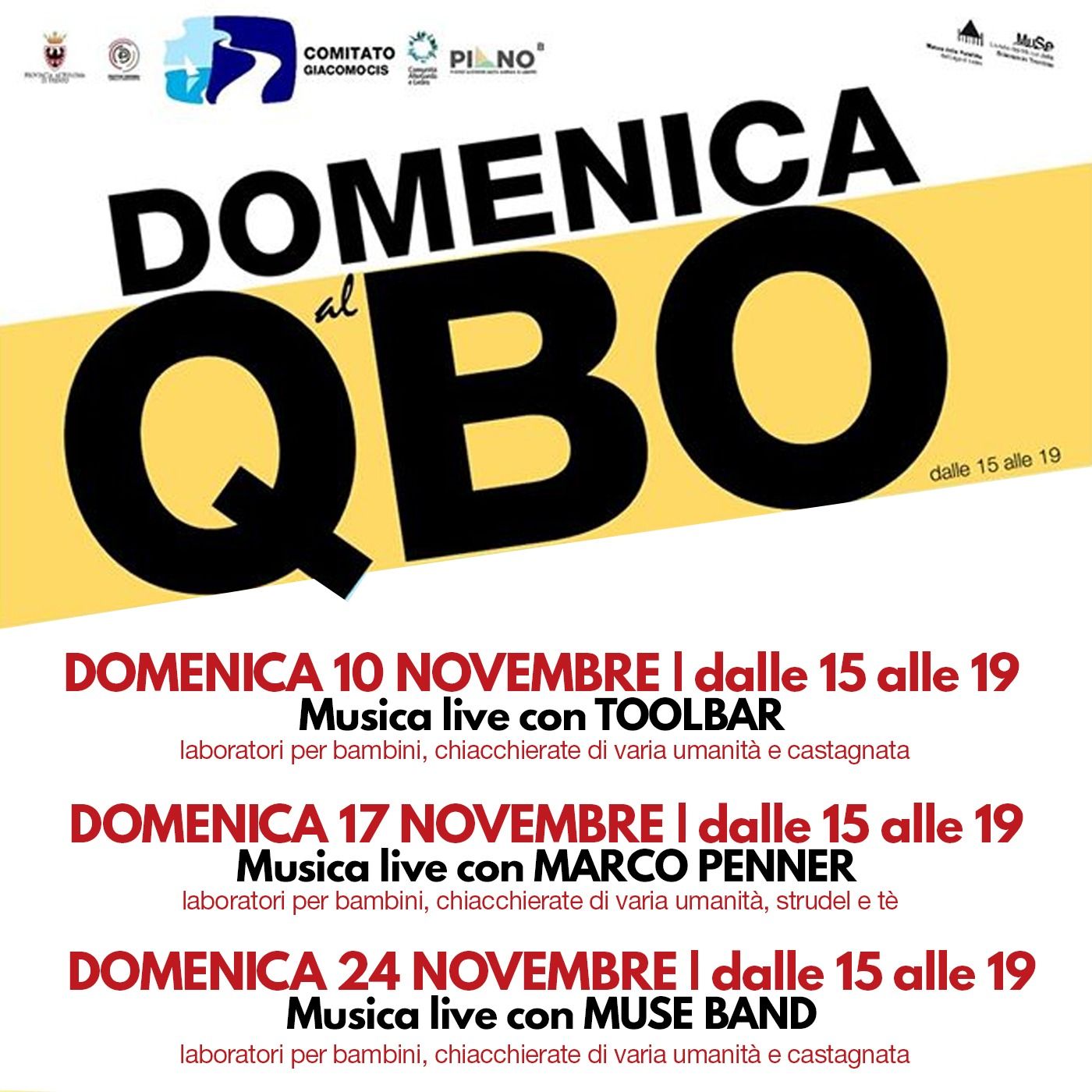 DOMENICHE AL QBO - MUSEO DELLE PALAFITTE