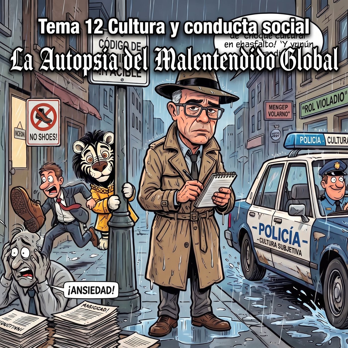 El malentendido Global. El archivo de casos del inspector cínico | Tema 12 Cultura y conducta social episode artwork