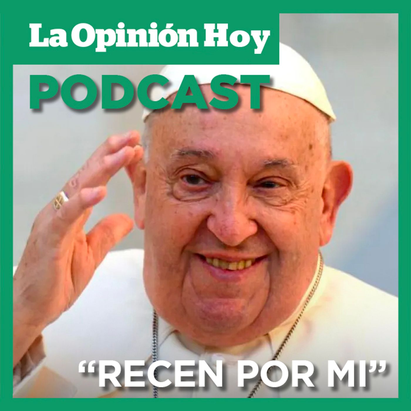El Papa Francisco envía un mensaje al mundo desde su convalecencia.