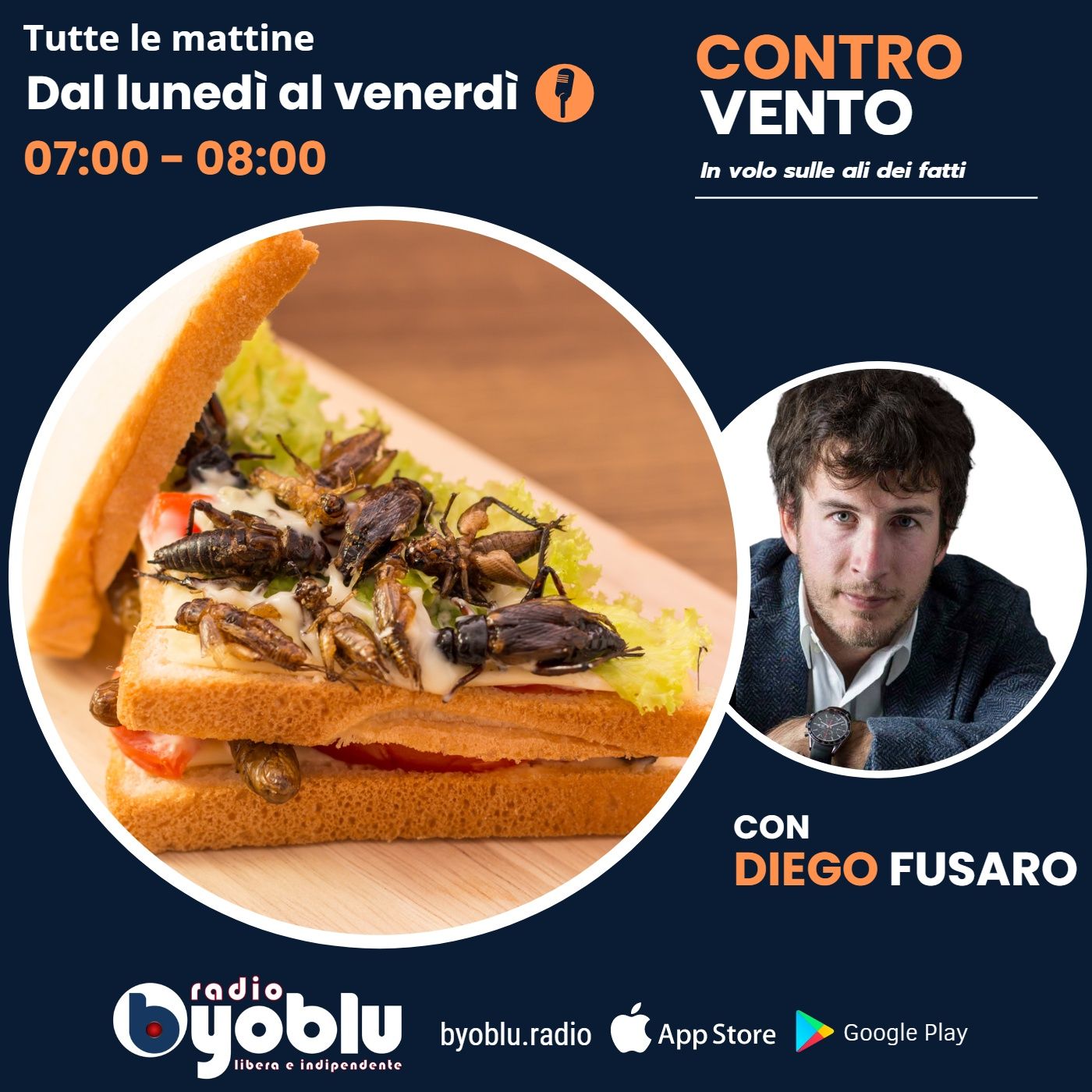 Vermi, larve e grilli. Il nuovo piatto unico gastronomicamente corretto episode artwork