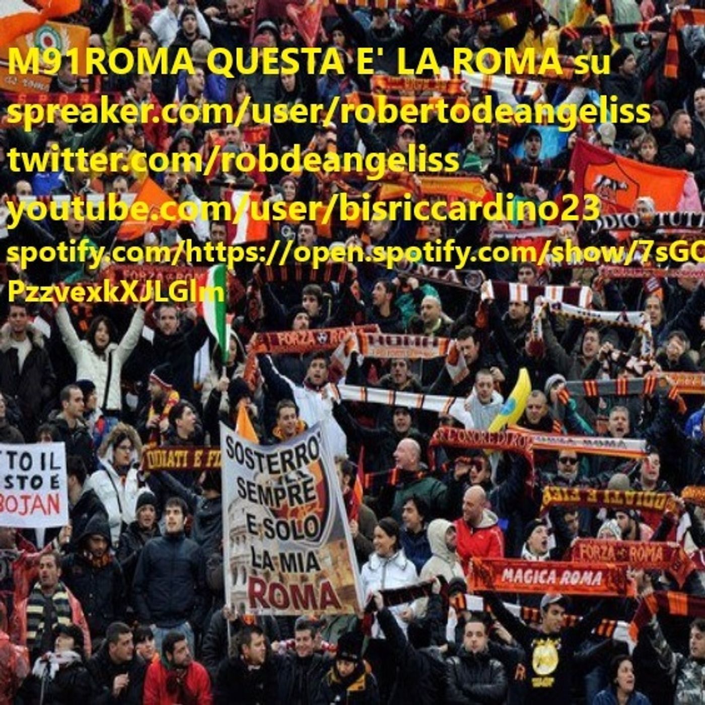 841 -Massimo Penzo- M91LAROMA QUESTA E' LA ROMA TRASMISSIONE GIALLOROSSA SU RDARADIO 1 episode artwork