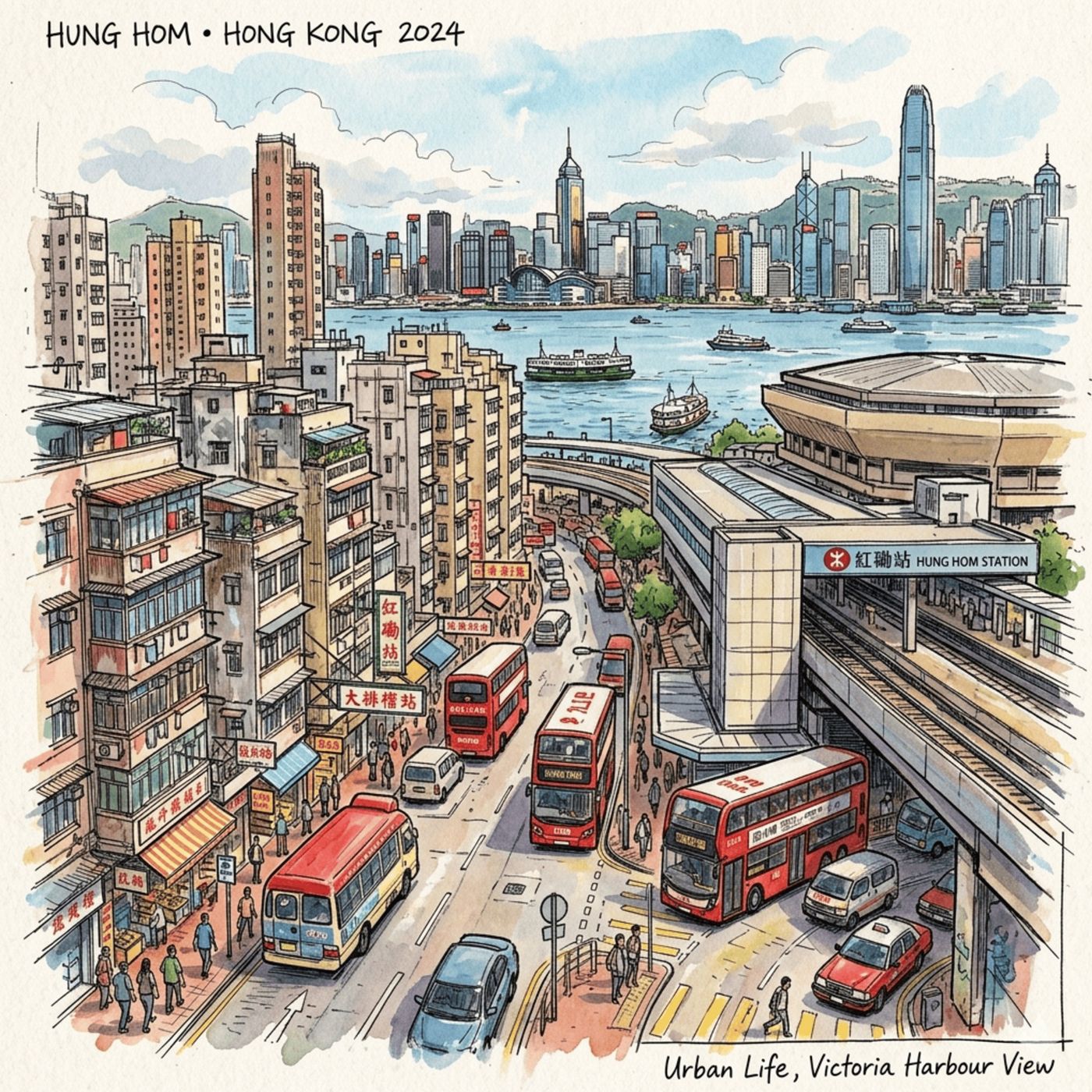 (FRA) Hung Hom, Hong Kong : De l'industrie à la vie et à la mort episode artwork