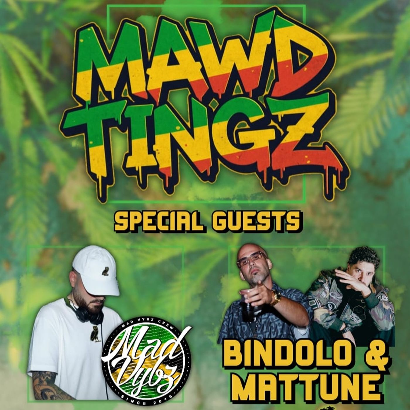 YA MAWD POD / #03 / OSPITI: BINDOLO & MAD VYBZ episode artwork